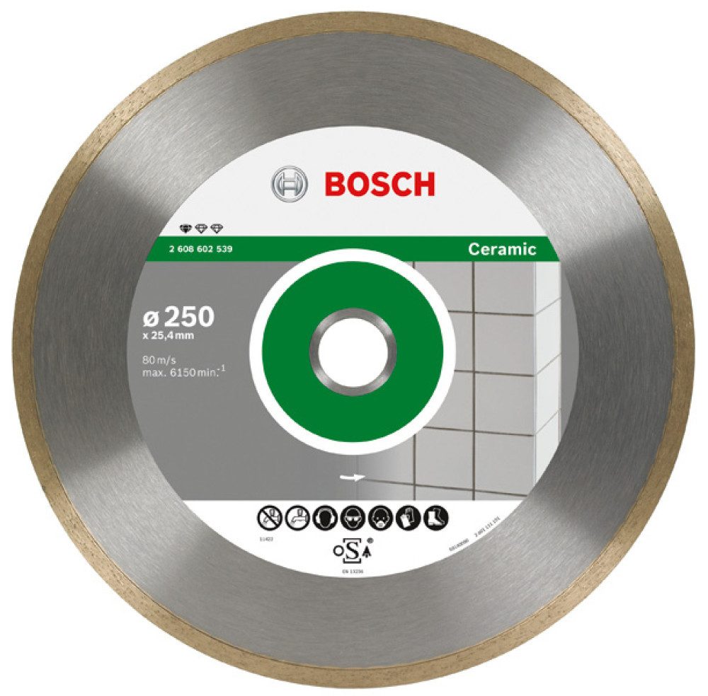 BOSCH Trennscheibe BOSCH Diamant-Trennscheibe Standard for Ceramic 230x25,4 mm