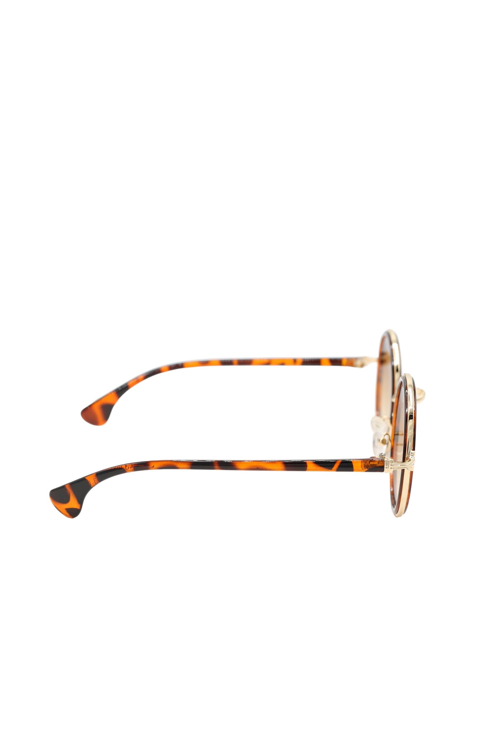 COLLEZIONE ALESSANDRO Sonnenbrille Hippie in runder Form – Bild 5 von 5
