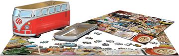 empireposter Puzzle VW - Road Trips - 550 Teile Puzzle in passender Geschenkdose, Puzzleteile