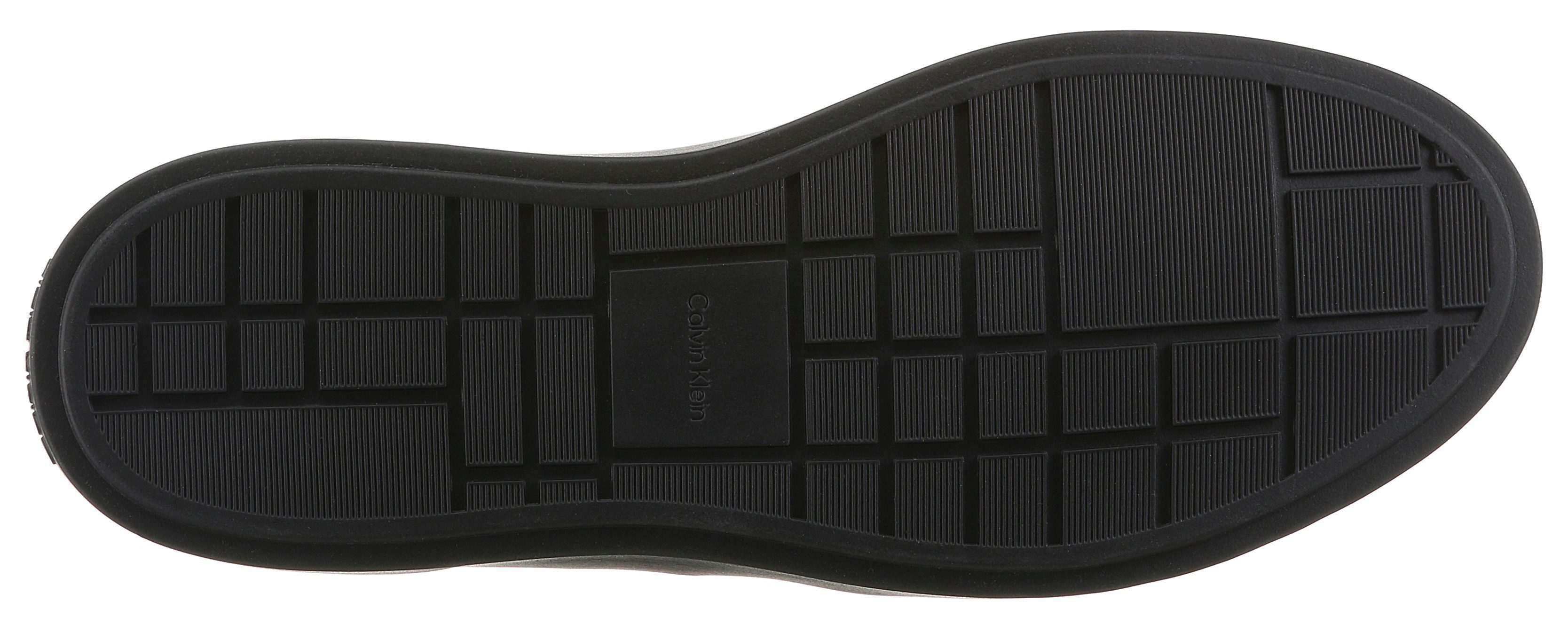 Calvin Klein LOW PRO CUPSOLE WT SATIN MIX Plateausneaker Freizeitsneaker, Halbschuh mit zwei Schnürsenkelarten