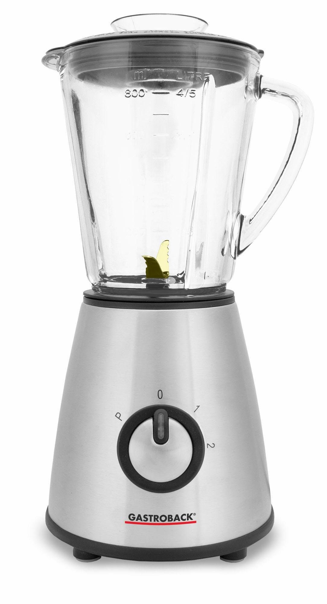 Gastroback Standmixer Design Миксер Mini 40897, 500 W, 2 Geschwindigkeiten, Edelstahl