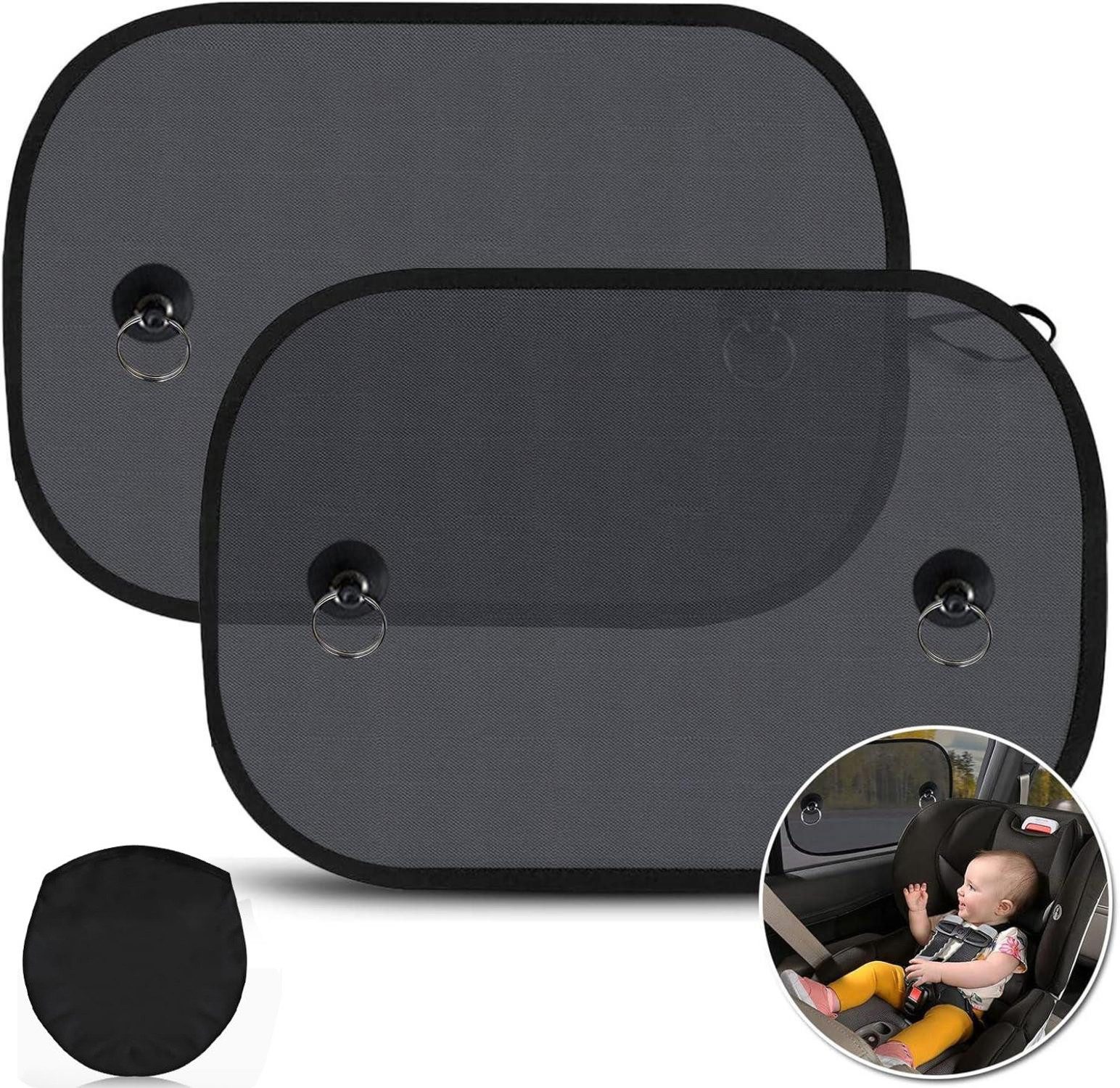Sonnenschutz-Fensterfolie Sonnenschutz-Fensterfolie Auto Sonnenblende Sonnenblenden-Set 2 Stück