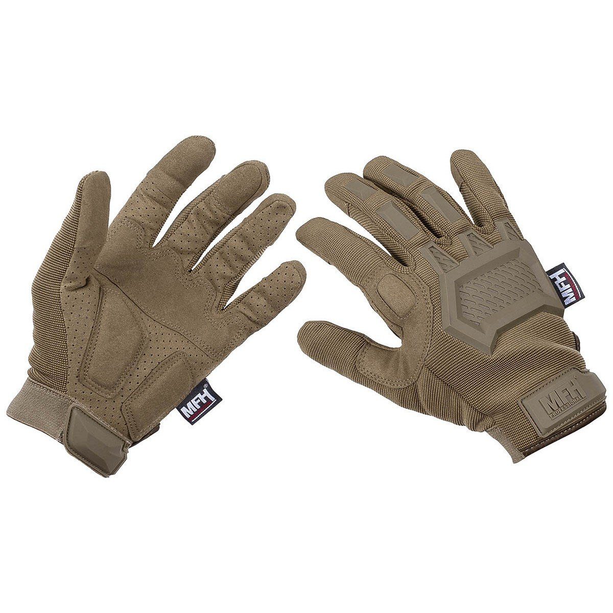 MFH Multisporthandschuhe Tactical Outdoor Handschuhe, "Action", coyote tan günstig online kaufen