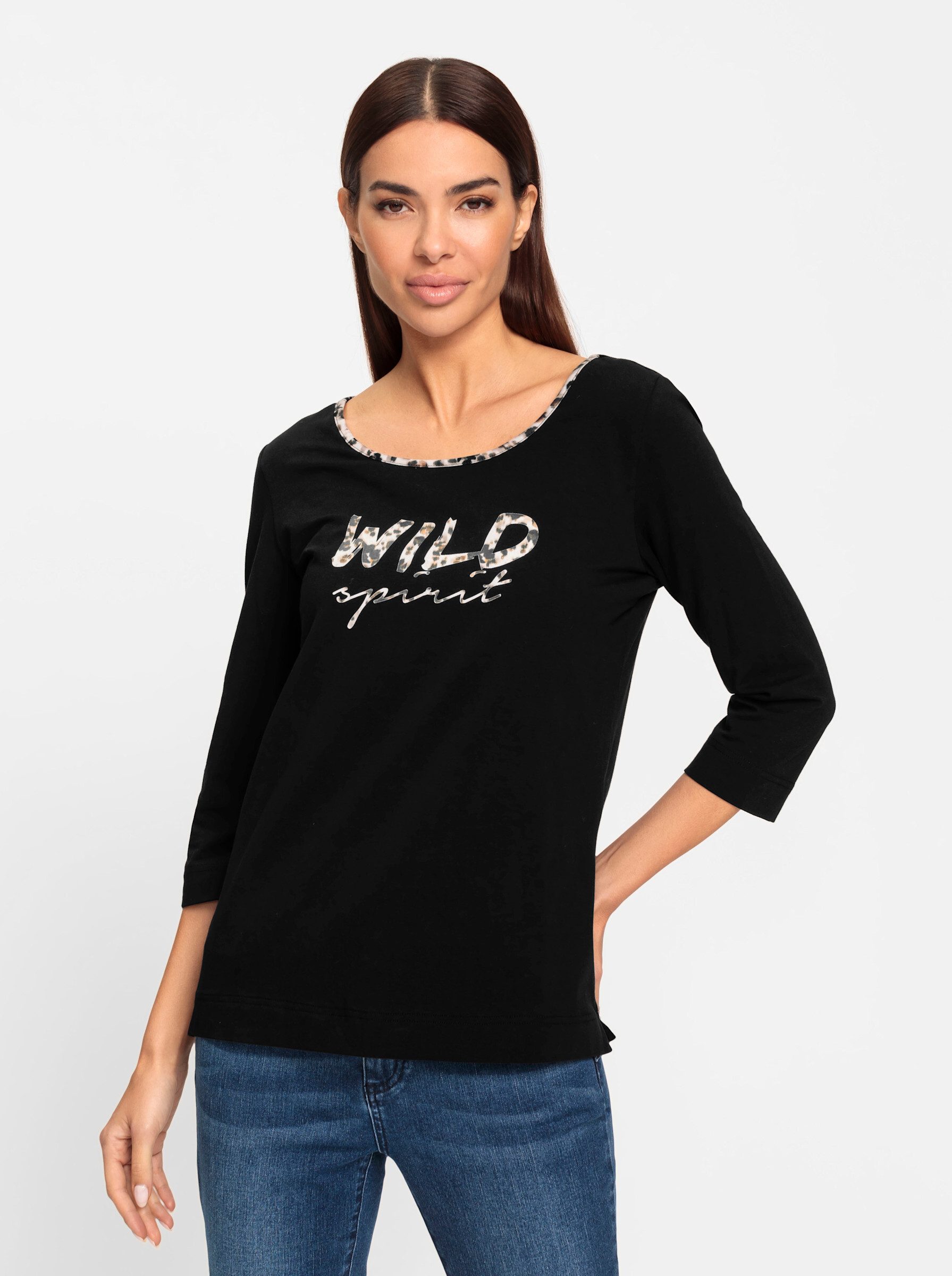 heine 3/4-Arm-Shirt "Shirt" 1 Stk. tlg. günstig online kaufen