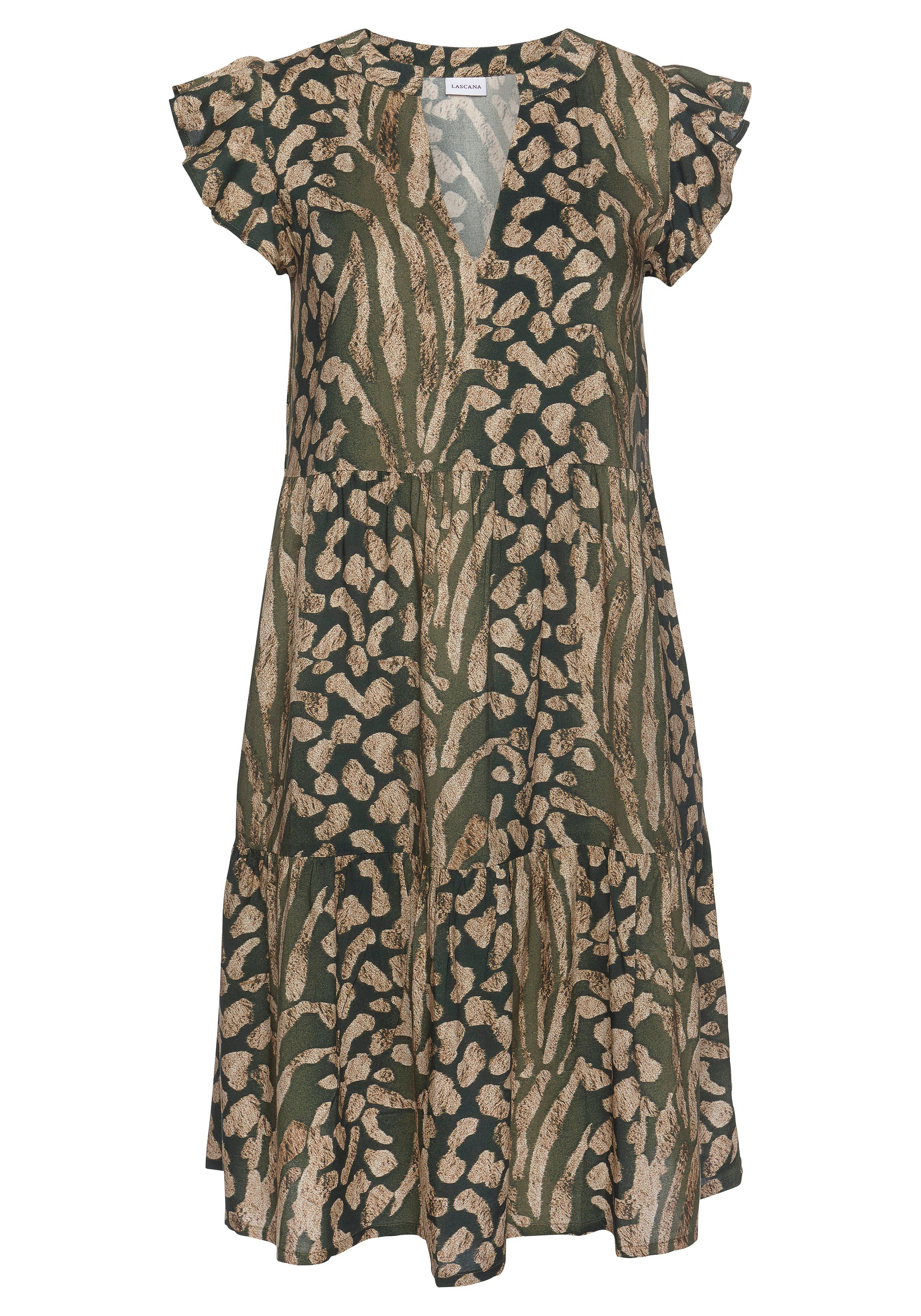 mit Sommerkleid LASCANA Animalprint