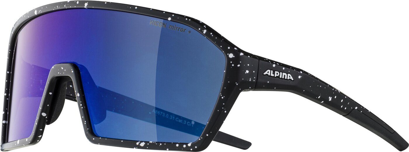 Alpina Sports Sportbrille RAM Q-LITE BLACK-BLUR MATT