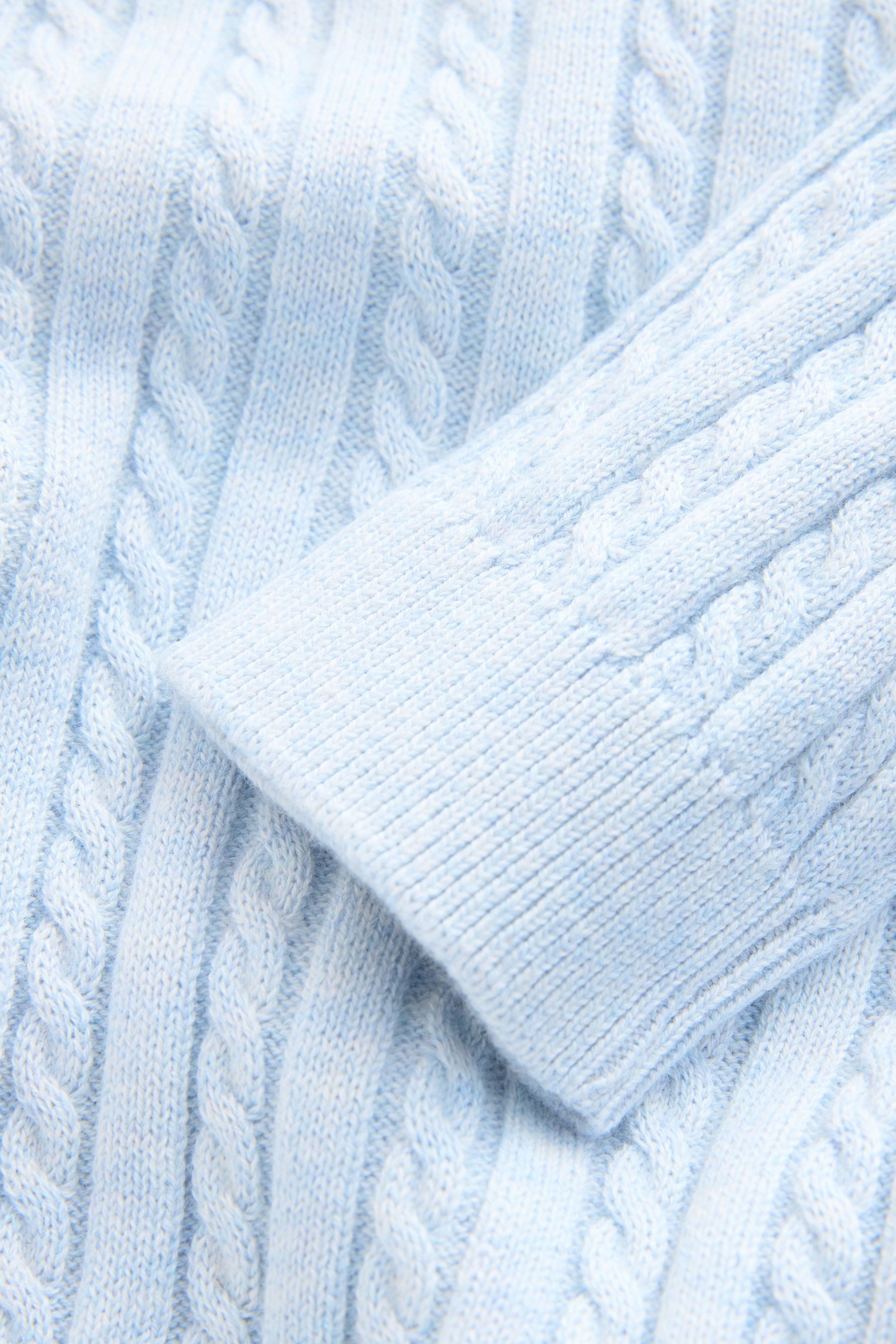 Next 2-in-1-Pullover Pullover mit Zopfstrickmuster und Hemdeinsatz (1-tlg)