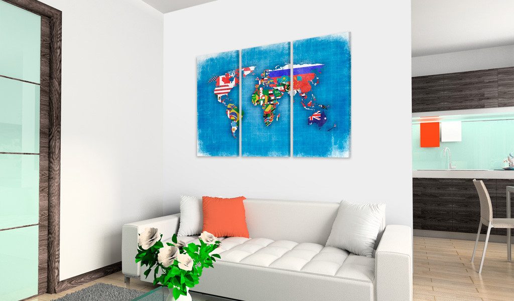 Basera® Wandbild Leinwandbild 020113-102
