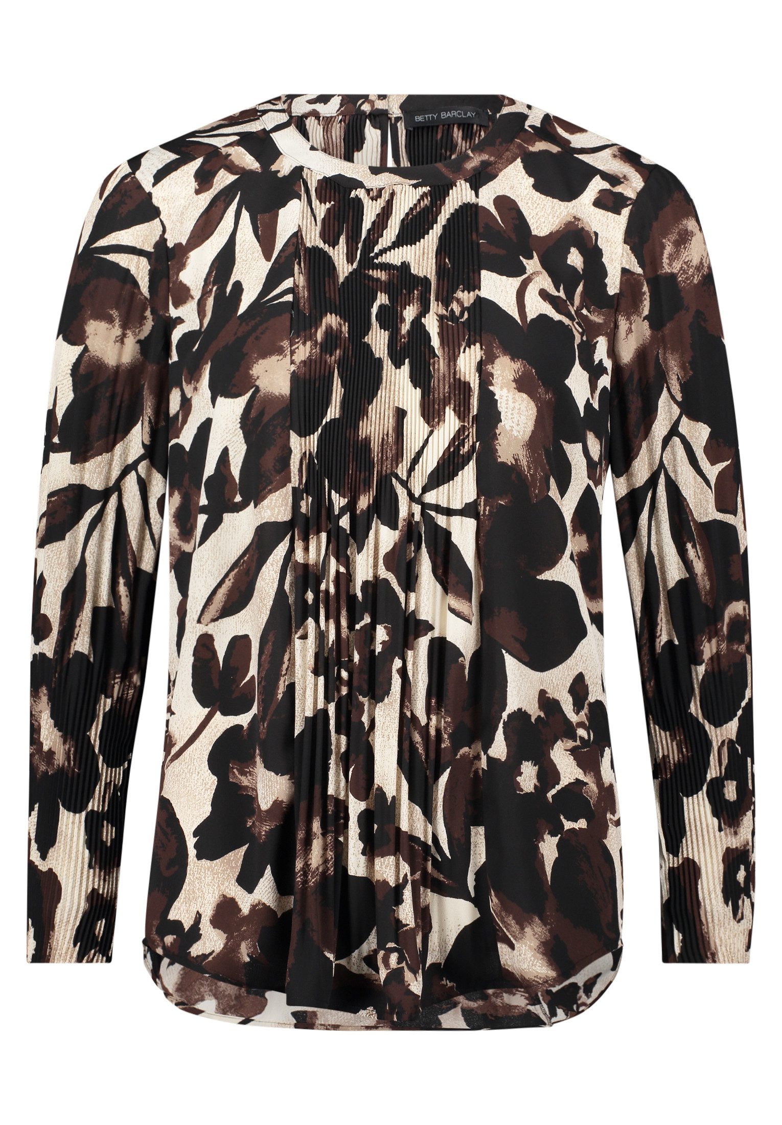 Betty Barclay Schlupfbluse Damen Schlupfbluse mit Plissee günstig online kaufen