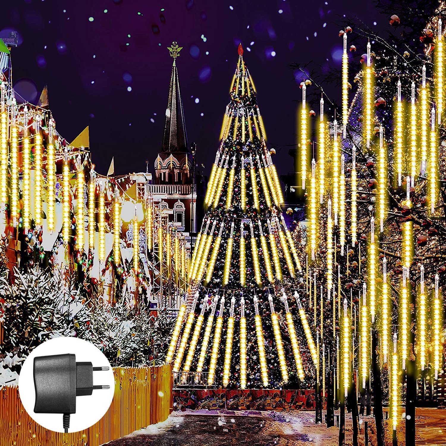 Oneid LED-Lichterkette »Meteorschauer Regen Lichter, LED 