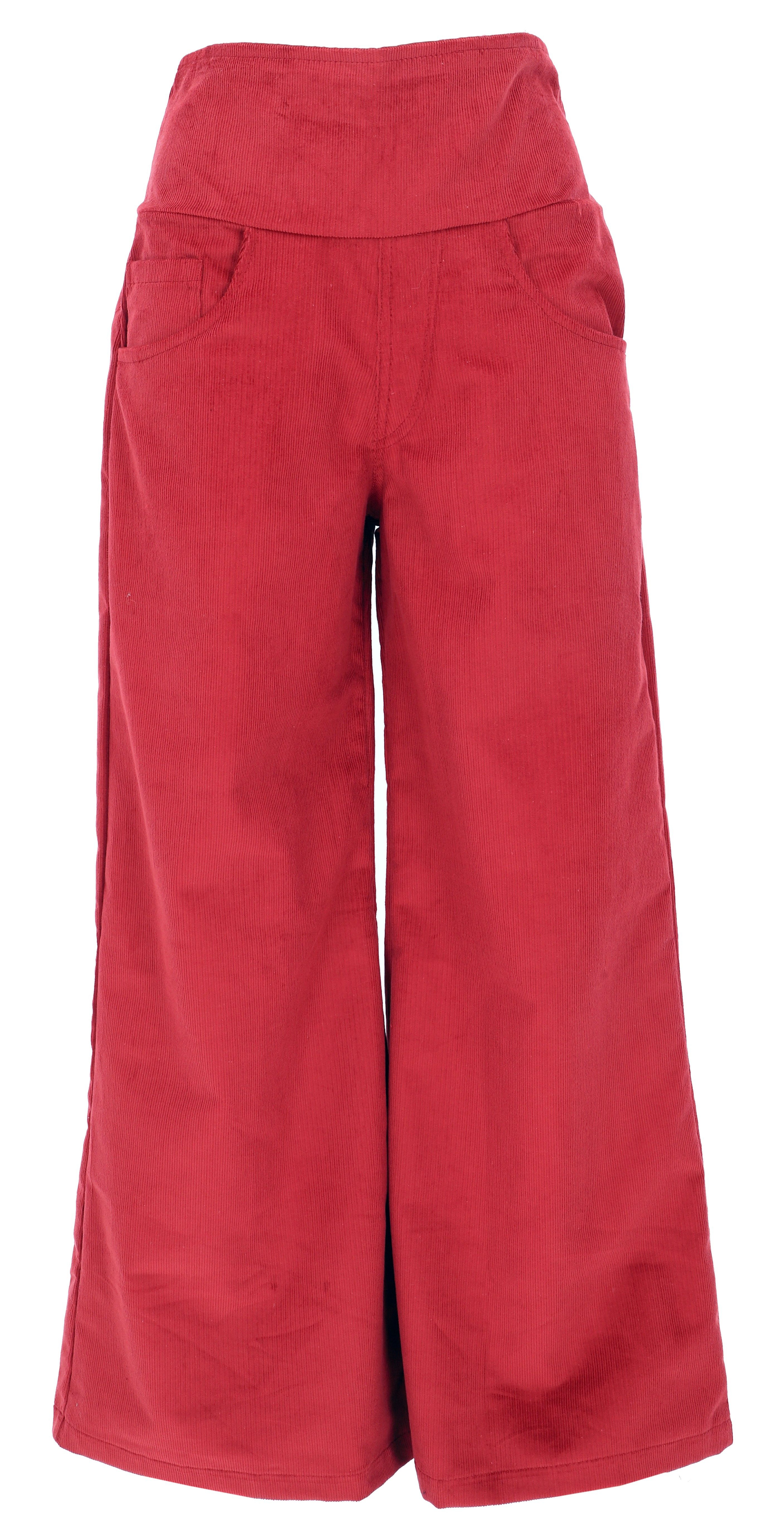 Guru-Shop Relaxhose Boho Cord Schlaghose, Feincord Boho Hose,.. Ethno Style günstig online kaufen