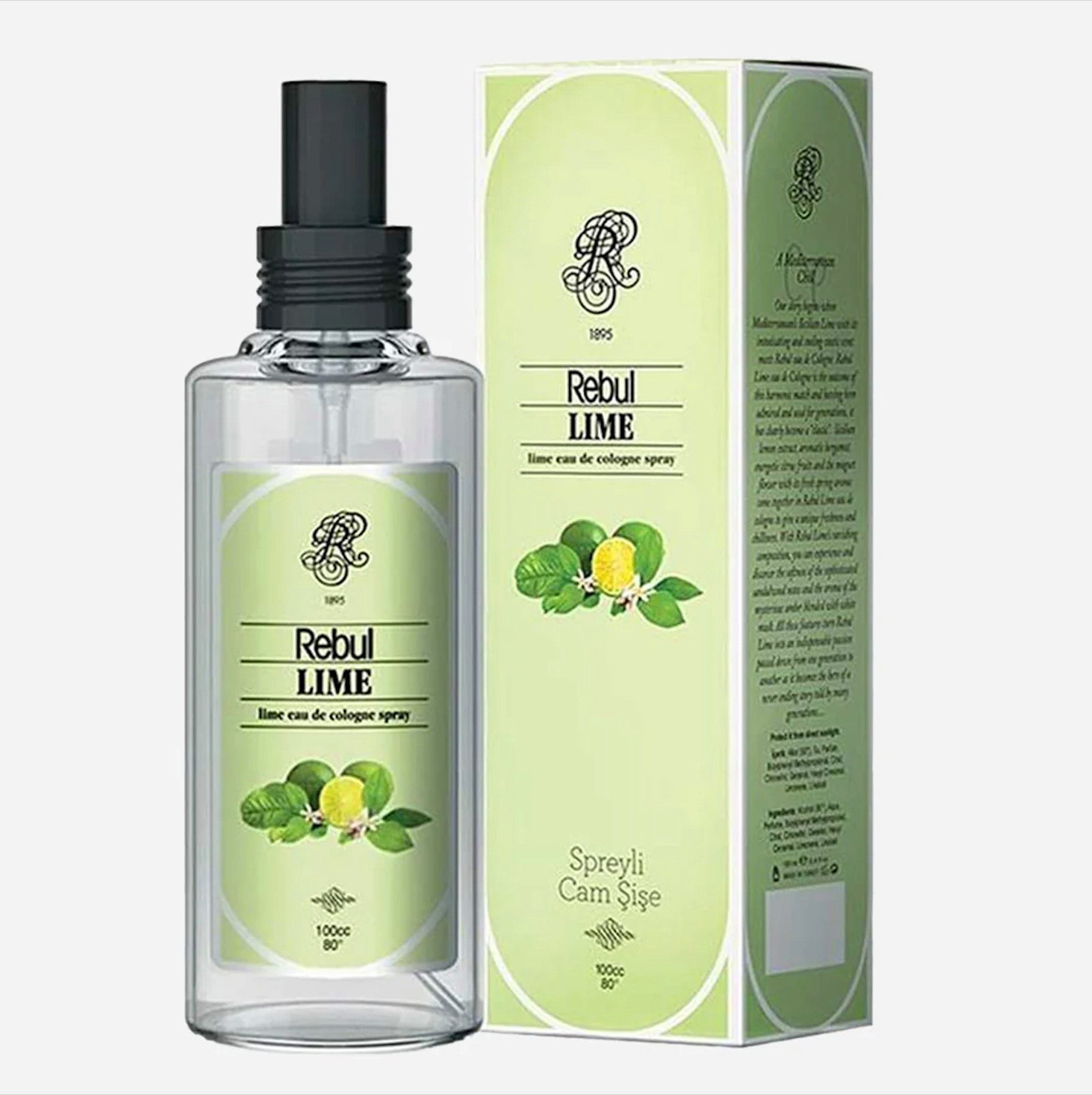 uandu home Eau de Cologne Rebul Eau de Cologne, Kölnisch Wasser für Herren Glasflasche, 100ml & 250ml After Shave, Cologne, Rasierwasser für Herren und Damen