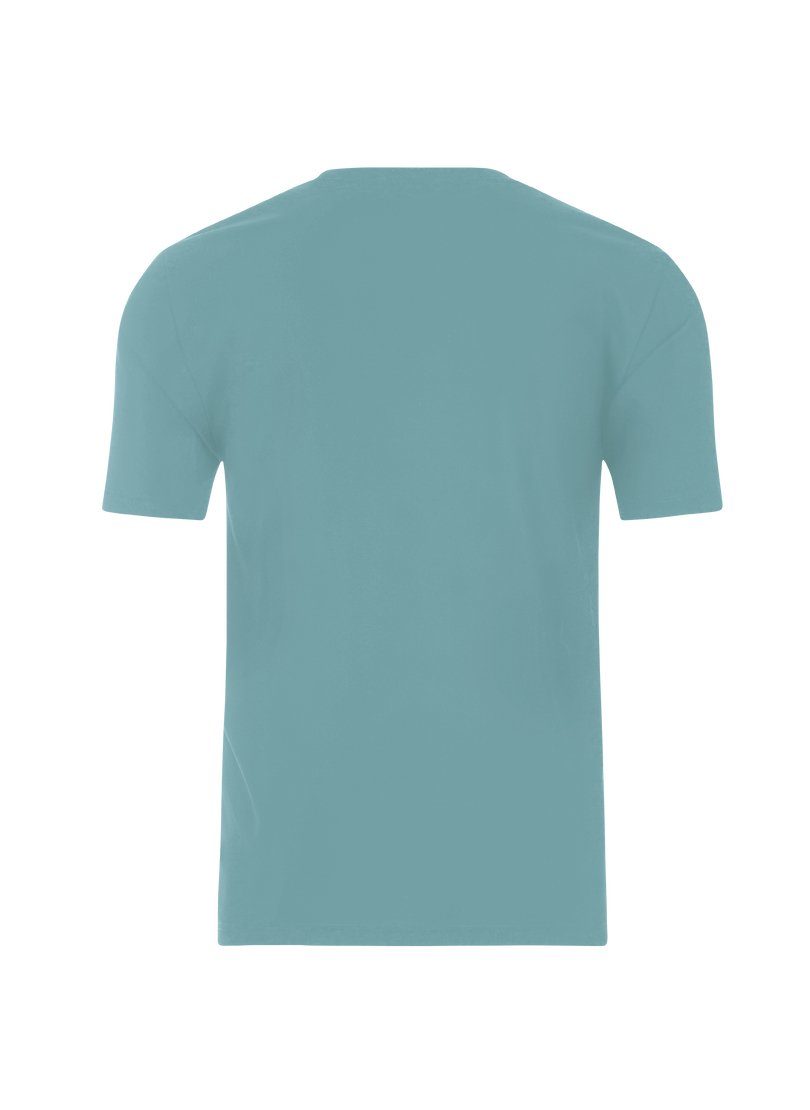 Trigema T-Shirt TRIGEMA T-Shirt in seegras Piqué-Qualität