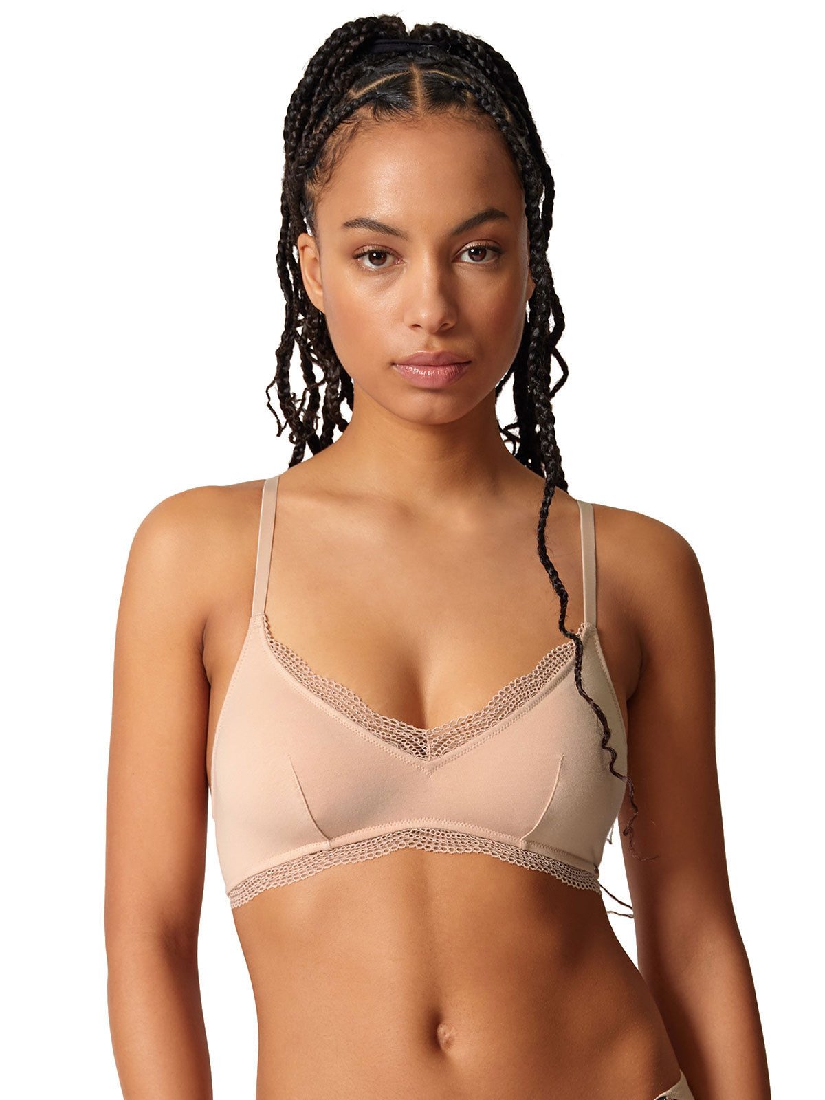 Skiny Soft-BH Soft BH herausn. Pads Classicotton (Stück, 1-tlg) herausnehmbare Pads, ohne Bügel, elegant, mit Baumwolle