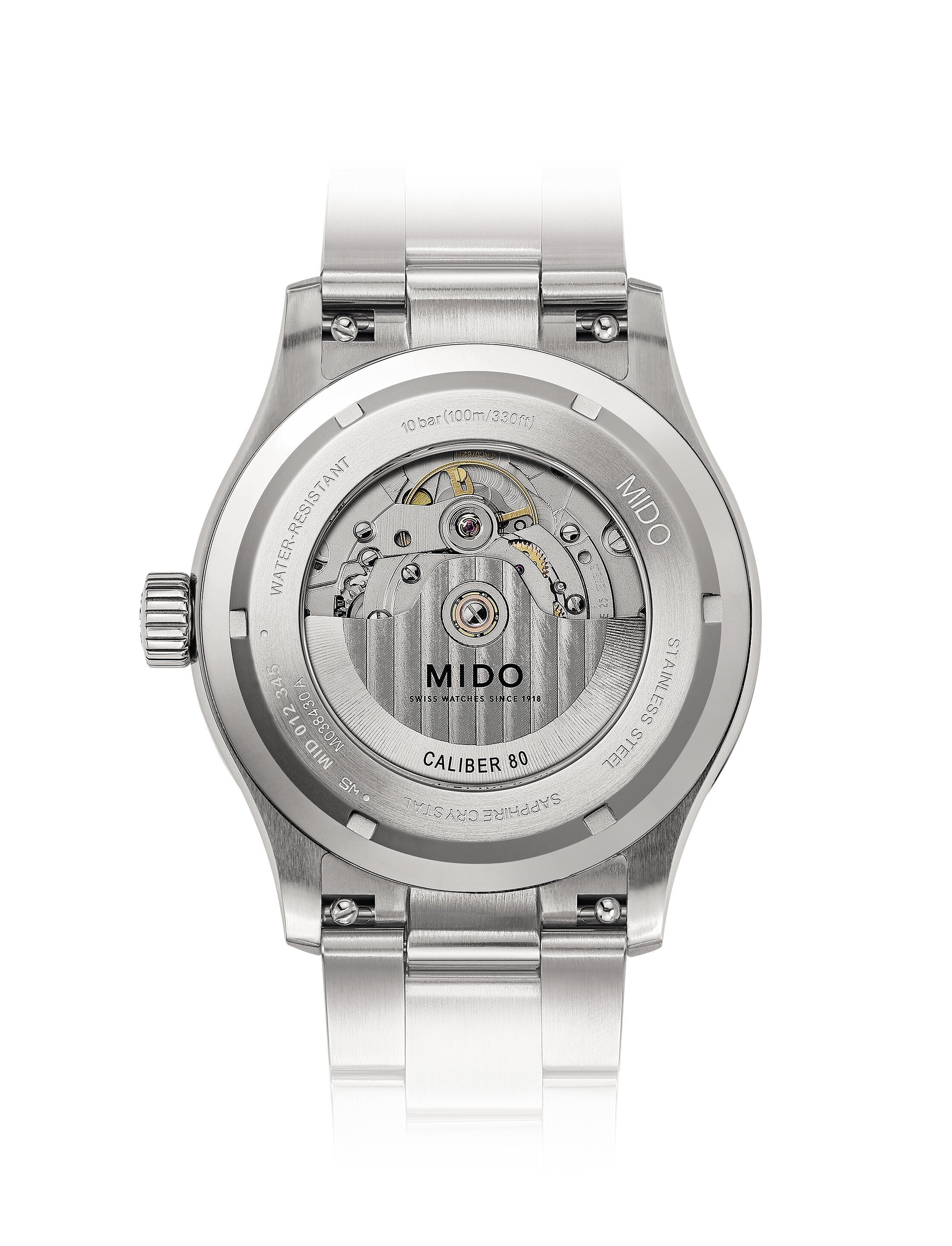 Mido Automatikuhr Mido Herren Uhr M0384301104100 Multifort M Freeze, (1-tlg)