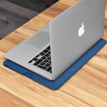 CoverKingz Laptoptasche Hülle für Apple MacBook Pro 14" Zoll Handmade Filz Tasche Case Etui, 100% Schurwolle, Made in Germany