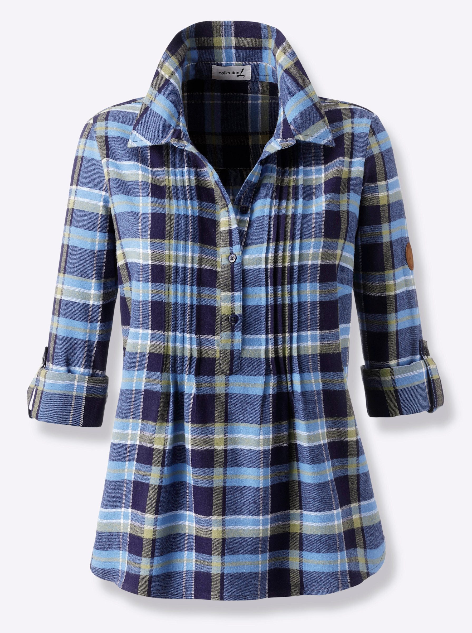 Witt Klassische Bluse Flanellbluse . günstig online kaufen