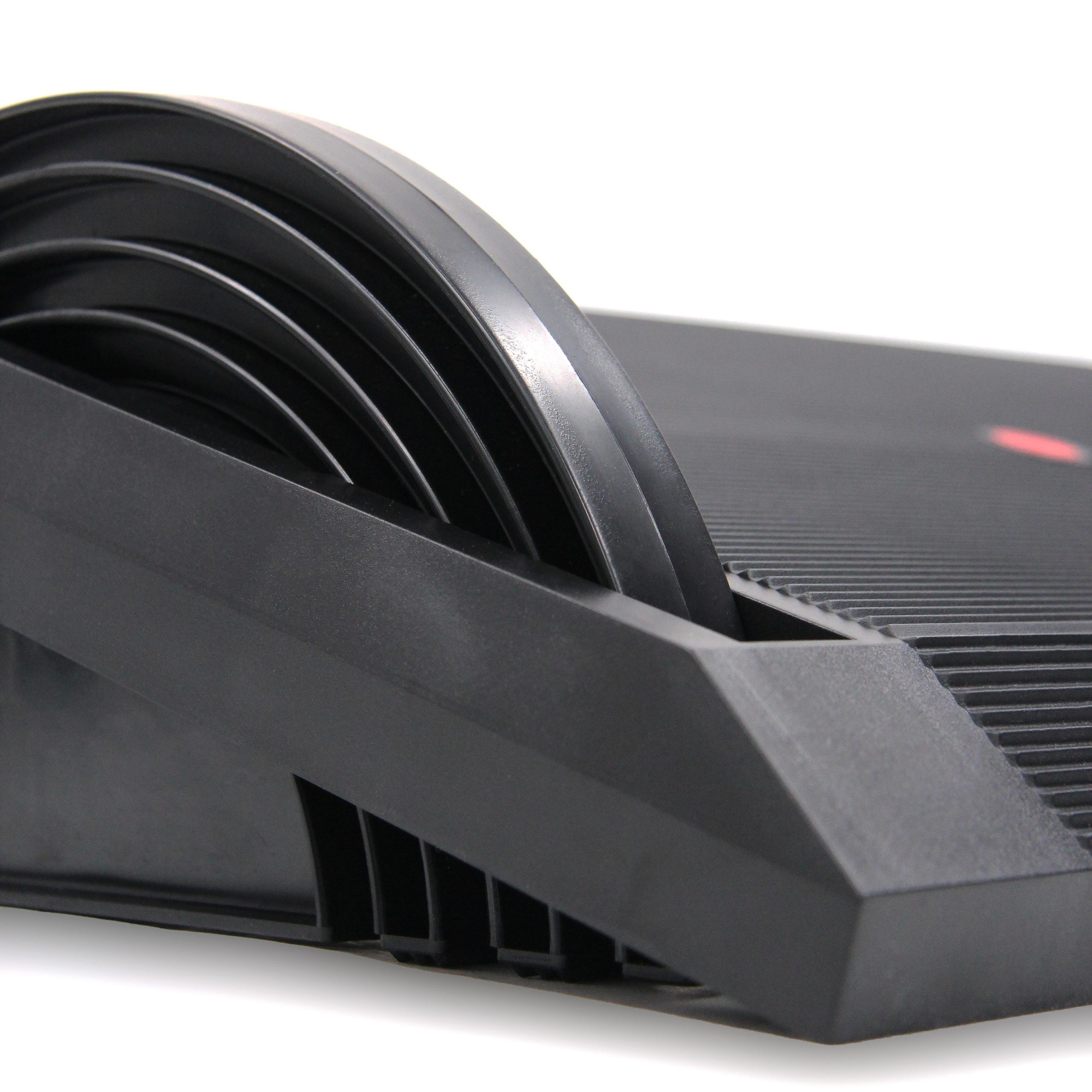 hjh OFFICE Fußstütze Fußablage PODI I Kunststoff, Fußauflage höhenverstellbar, Wippfunktion