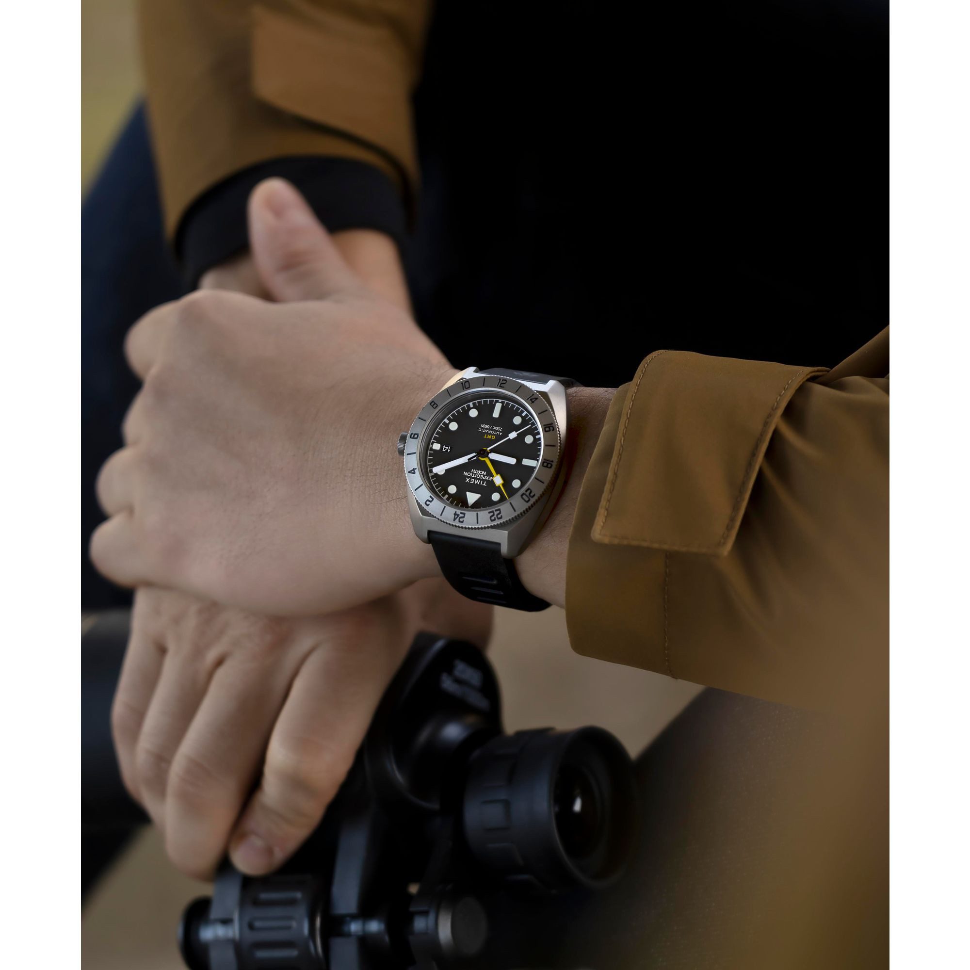 Timex Automatikuhr Expedition North Titanium Automatic GMT