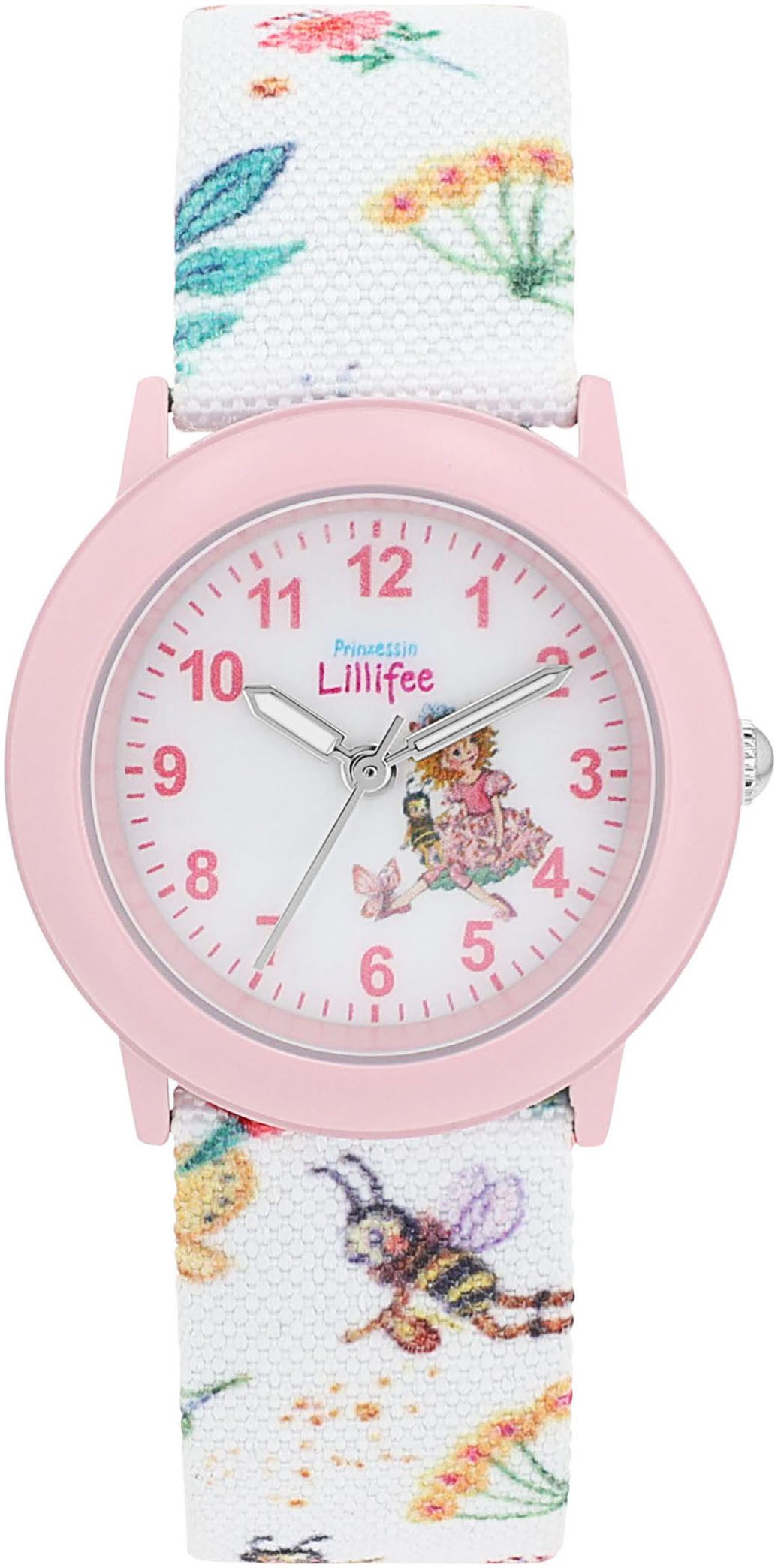 Prinzessin Lillifee Quarzuhr 2037724, Armbanduhr, Kinderuhr, Mädchenuhr, ideal auch als Geschenk