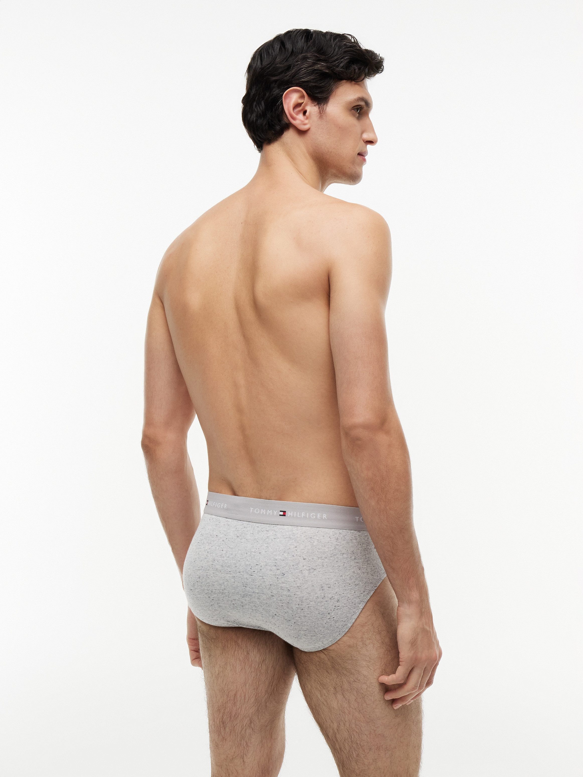 Tommy Hilfiger Underwear Slip 3P BRIEF DTM (Packung, 3-St., 3er) mit Logo-Elastikbund