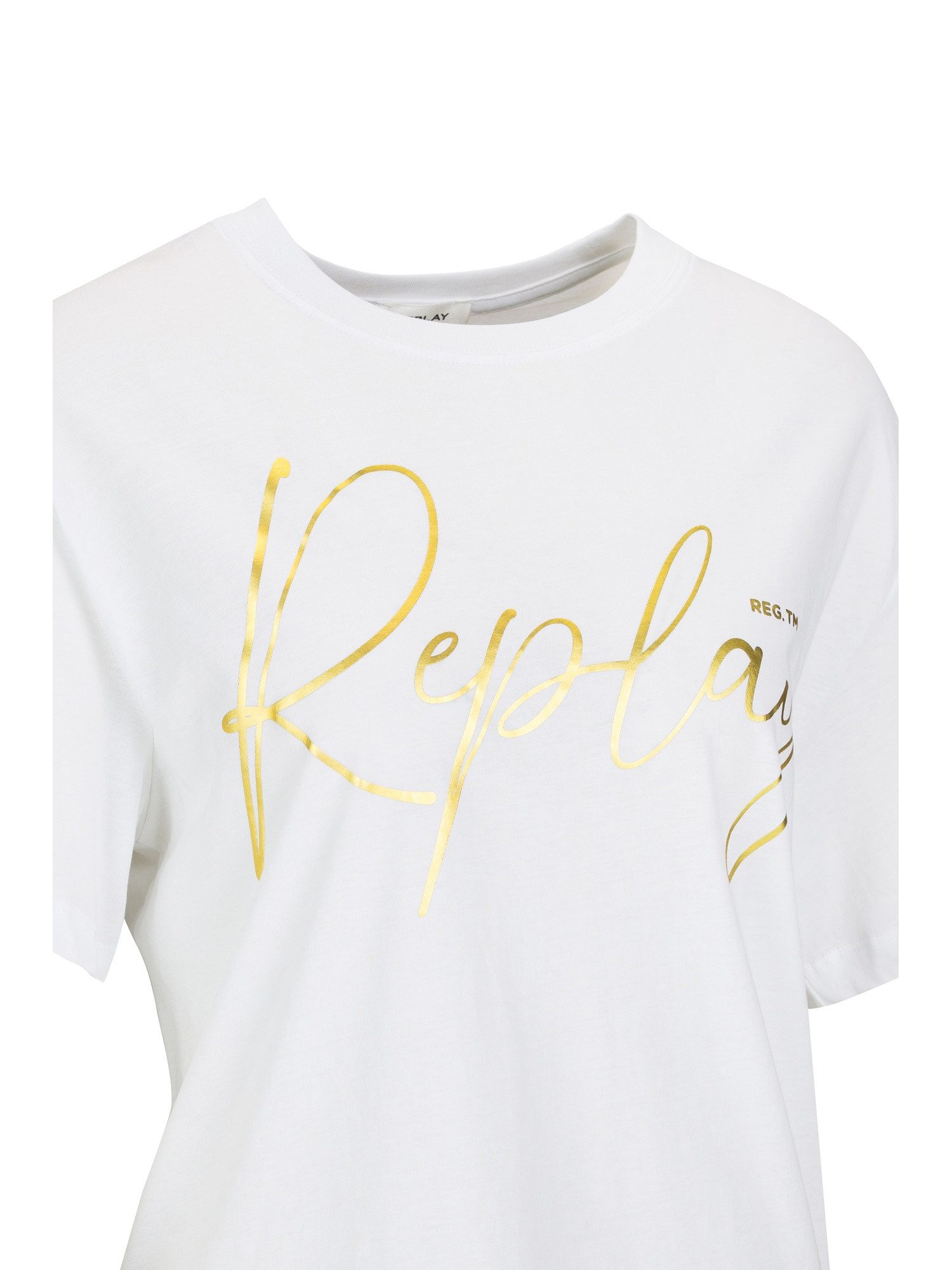 Replay T-Shirt Replay Print Big