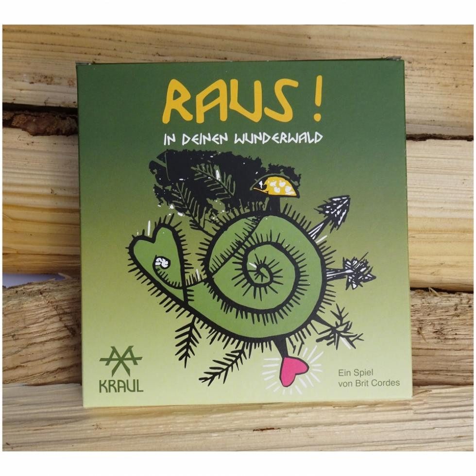 Spielzeug Kraul Spiel, RAUS! in deinen Wunderwald - deutsch