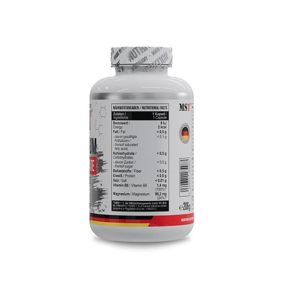 MST Nutrition MST - Magnesium Bisglycinat + Chelate 240 Kapseln, 240 St.