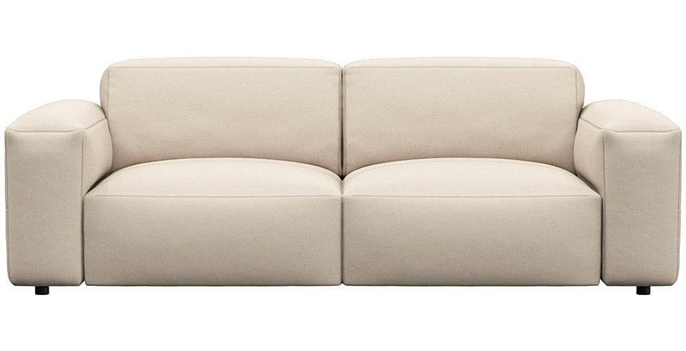 FLEXLUX 2,5-Sitzer Lucera Sofa, super bequem durch hochwertigen Sitzaufbau mit Kaltschaum, modern & anschmiegsam, Designsofa