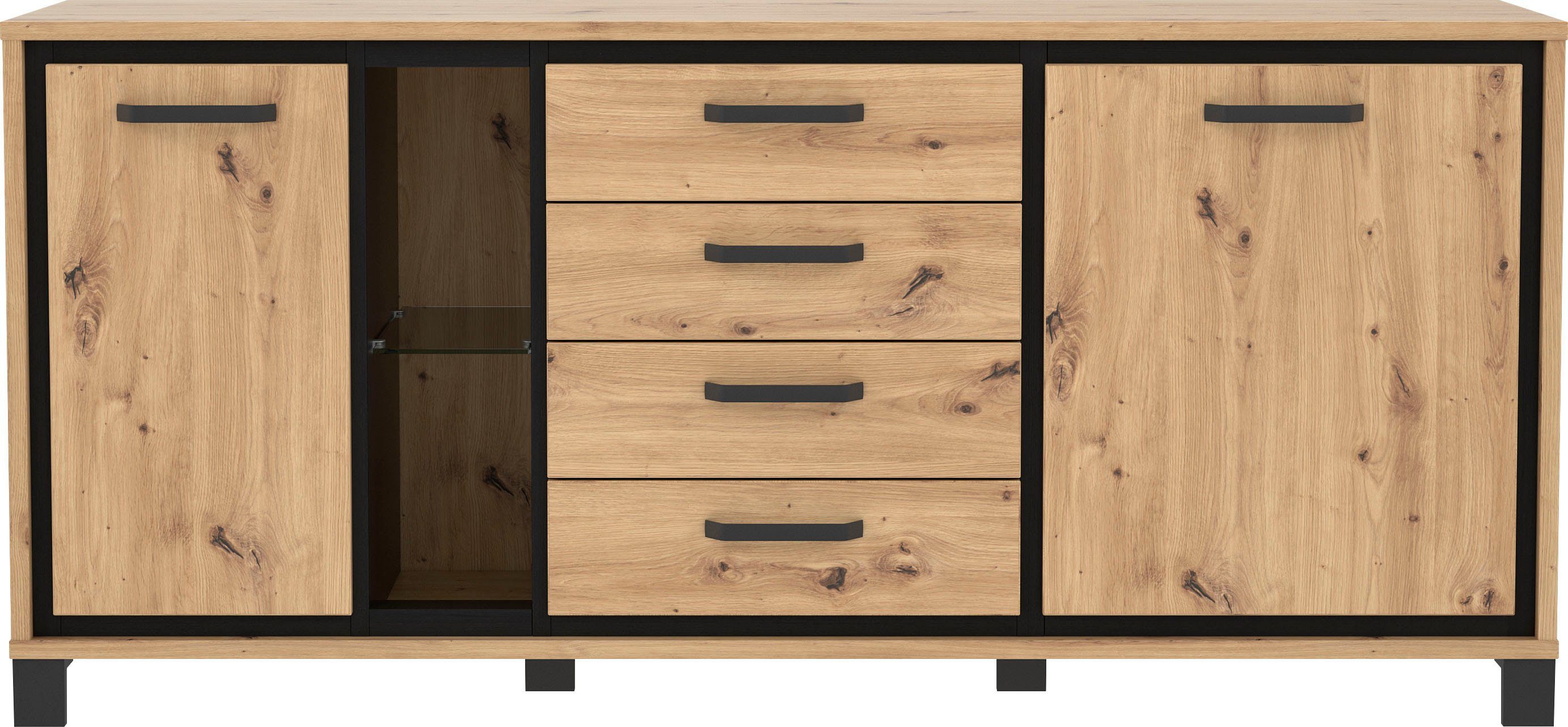FORTE Sideboard Trondheim, Breite 177 cm