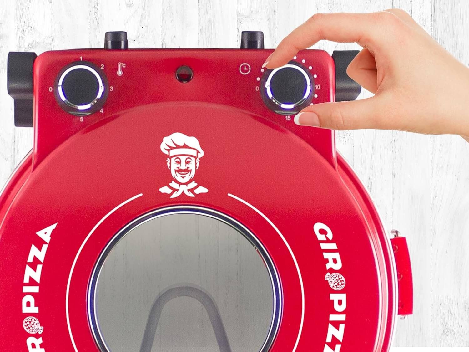 Beper Pizzaofen Beper P101CUD301 Pizzaofen mit Bullauge