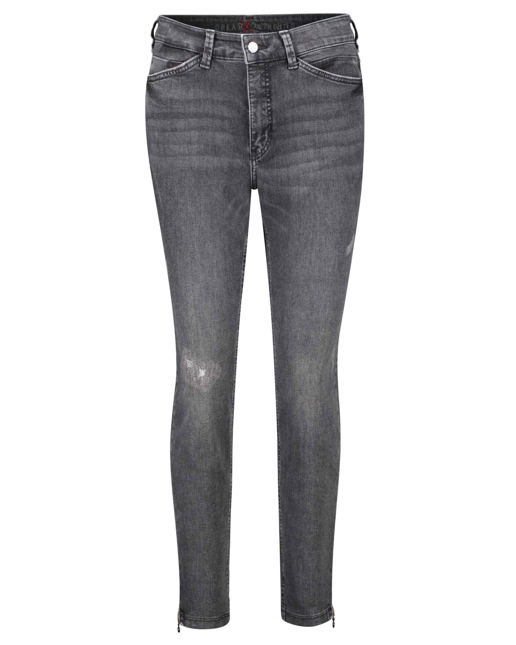 (1-tlg) Jeans CHIC MAC 5-Pocket-Jeans (14) verkürzt Damen anthrazit DREAM Slim Fit