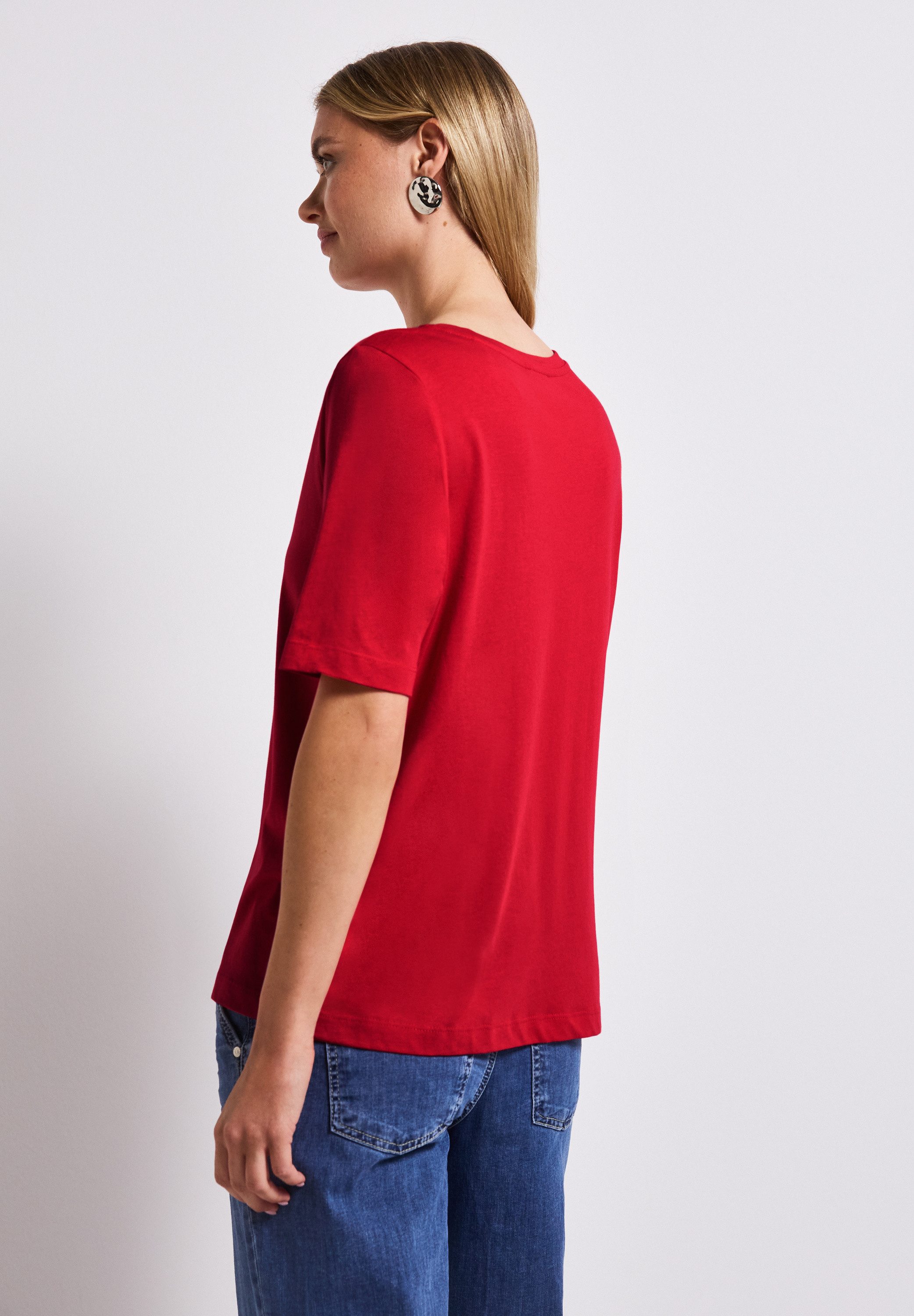 STREET ONE T-Shirt mit Schriftzug