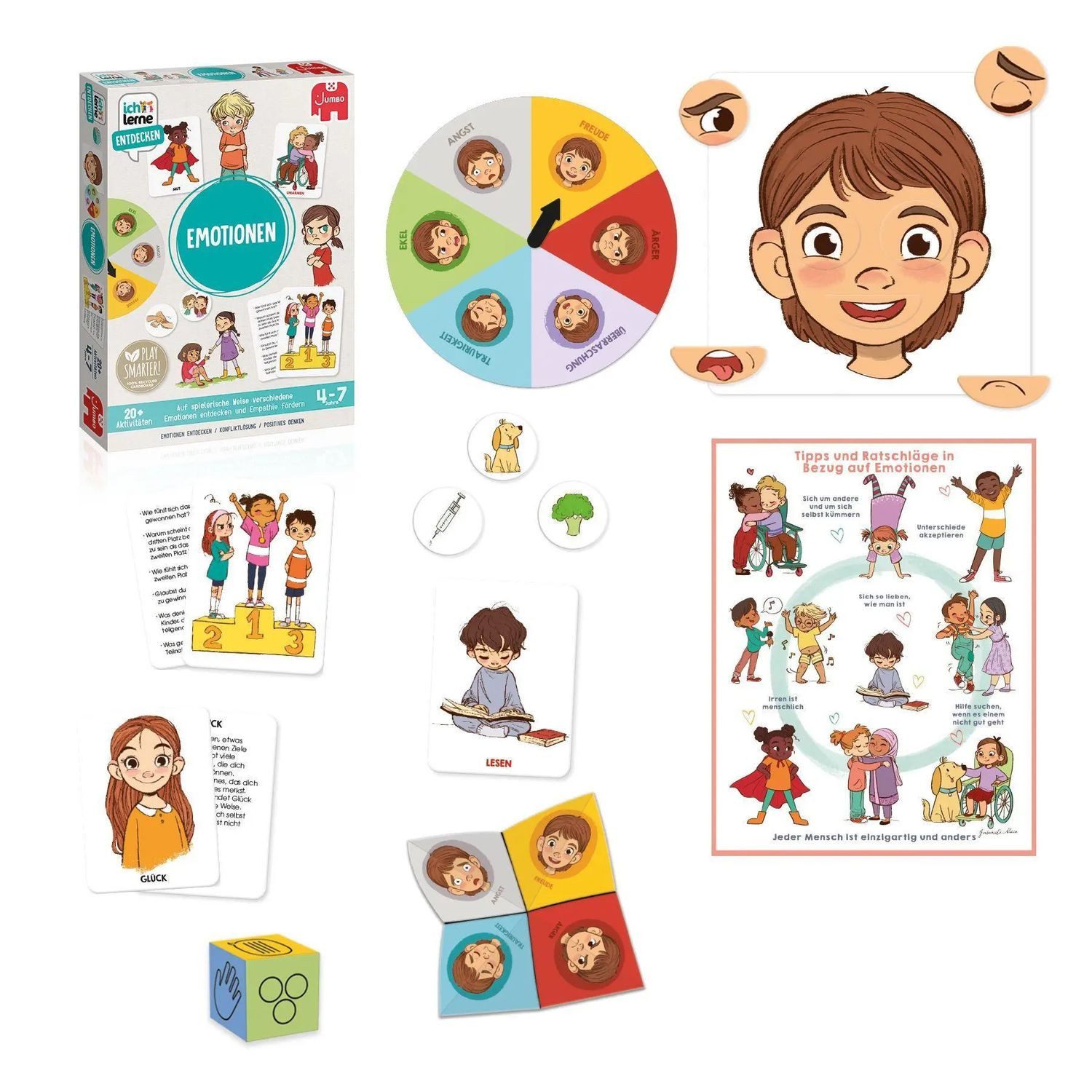 Jumbo Spiele Spiel Ich lerne Entdecken - Emotionen
