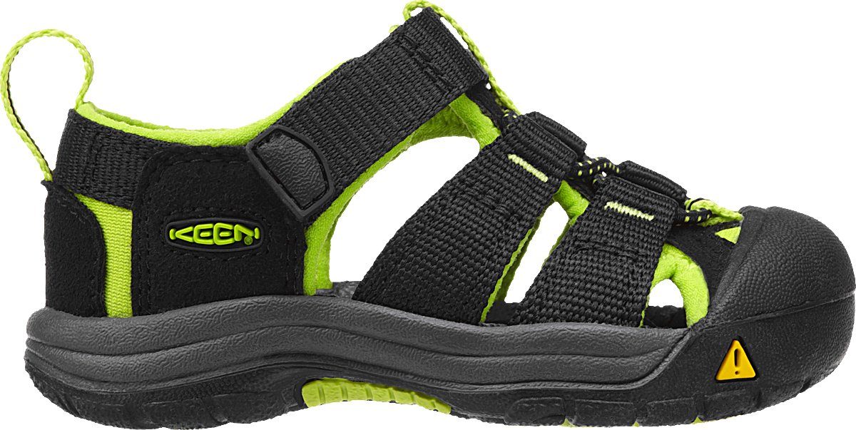 green Kids H2 Keen black/lime Sandale Newport