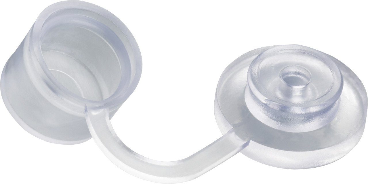 GUTTA Dachträgerbefestigung Gutta Dichtscheibe mit Kappe 100 Stk. transparent
