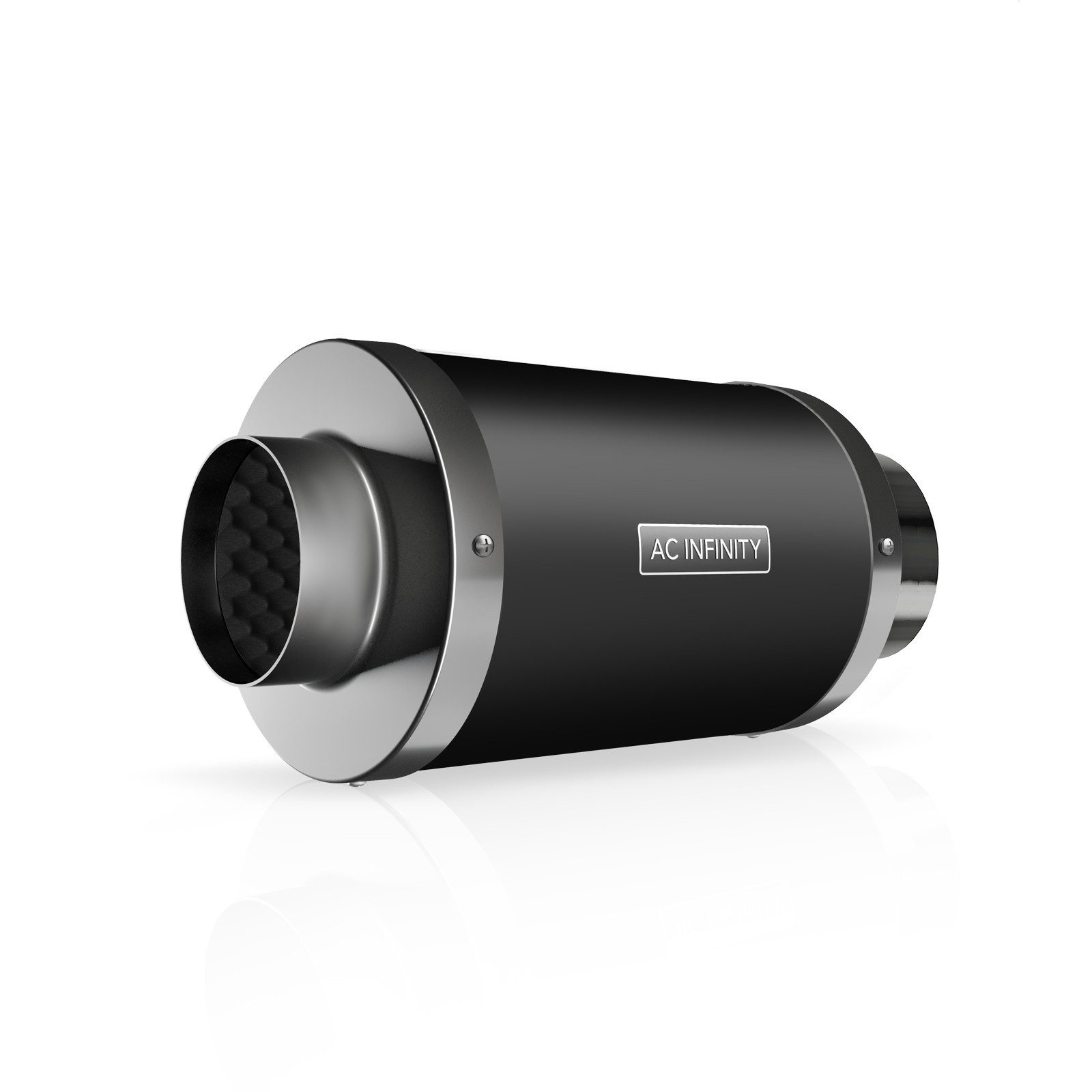 AC INFINITY Abluft-Set AC Infinity Rohrschalldämpfer, Zubehör für AC Infinity Inline-Rohrventilatoren, Rohrschalldämpfer, 100 mm