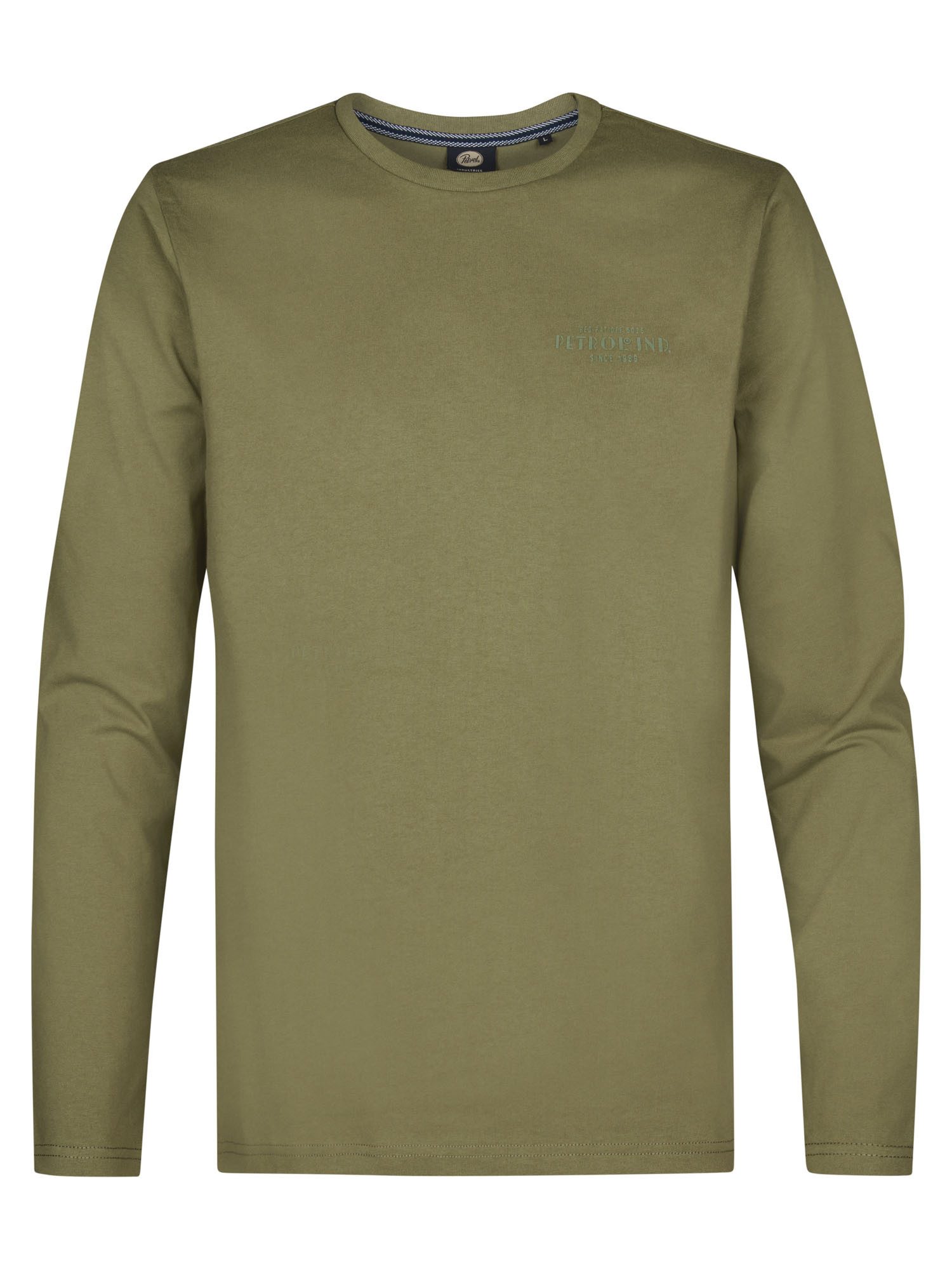 Petrol Industries T-Shirt Langarmshirt mit Logo günstig online kaufen