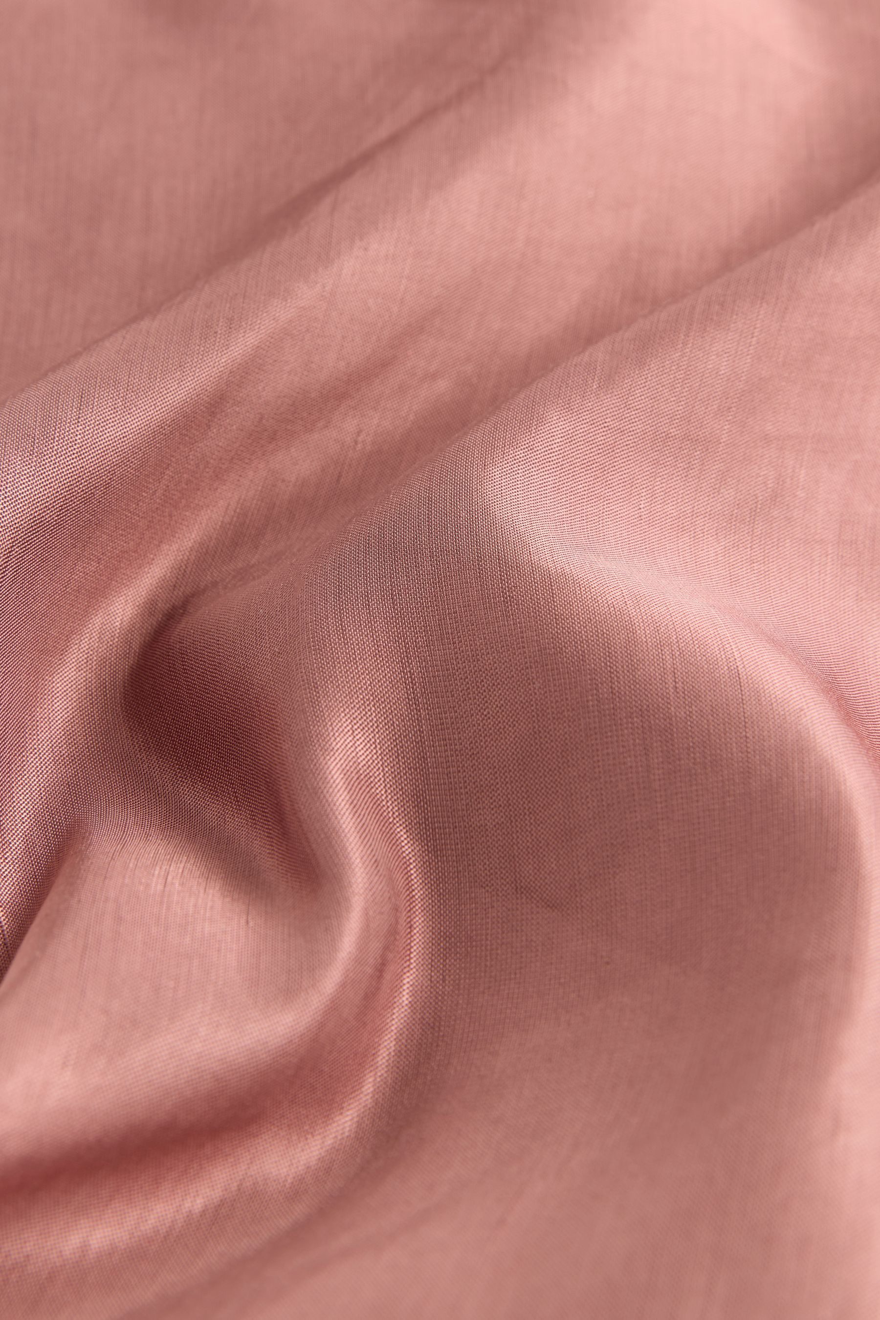 Next Midirock N.Premium Satin-Midirock mit Leinenanteil günstig online kaufen