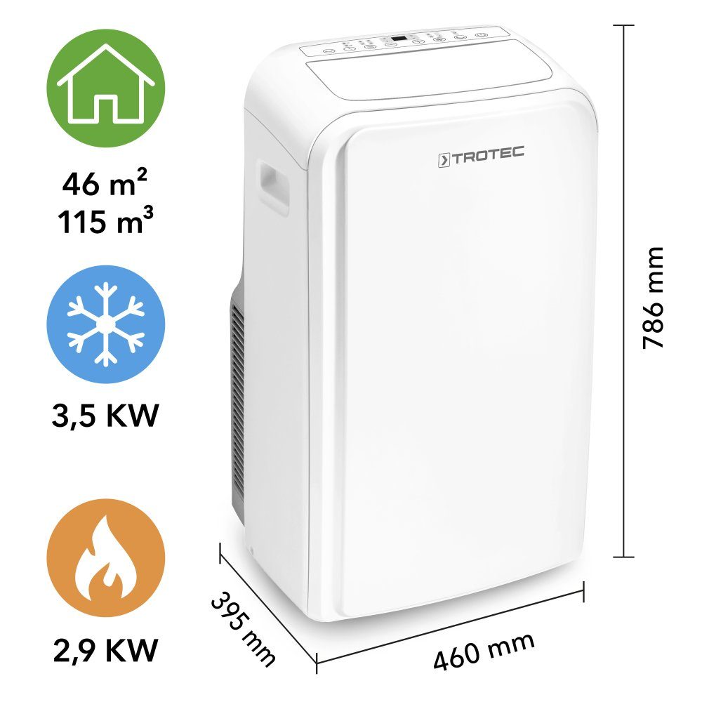 TROTEC 4-in-1-Klimagerät Lokales Klimagerät PAC 3500 günstig online kaufen