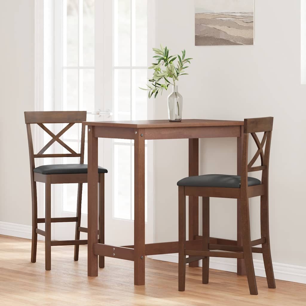 vidaXL Barhocker Barhocker mit Kissen 2 günstig online kaufen