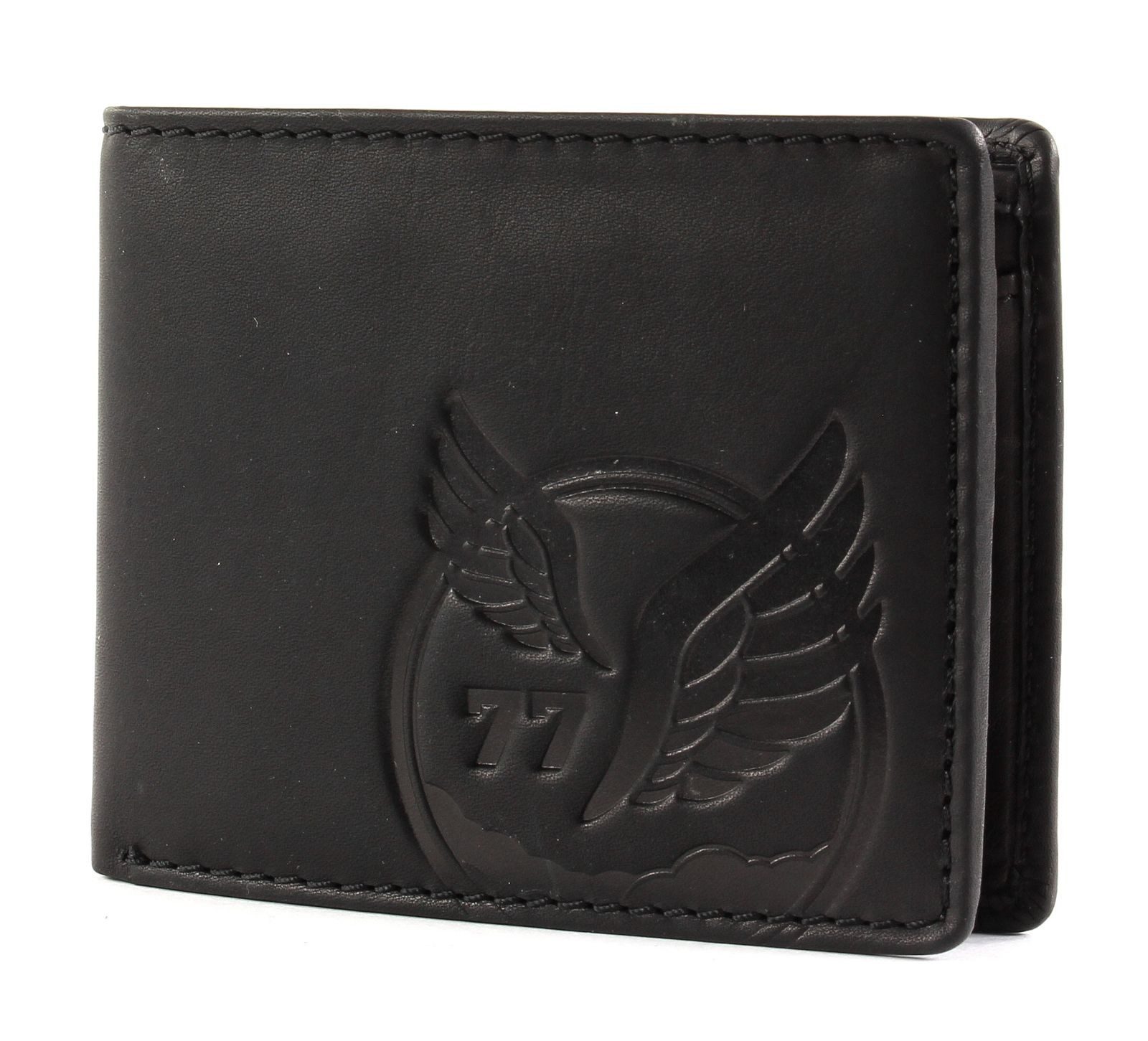 camel active Geldbörse Jeans Wallet, aus echtem Rindsleder mit RFID-Blocker Schutz