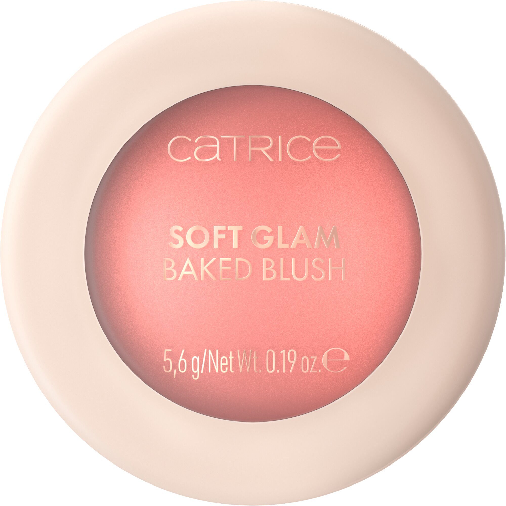 Catrice Rouge Soft Glam Baked Blush, 3-tlg., Lichtreflektierende Perlen für eine natürliche Ausstrahlung