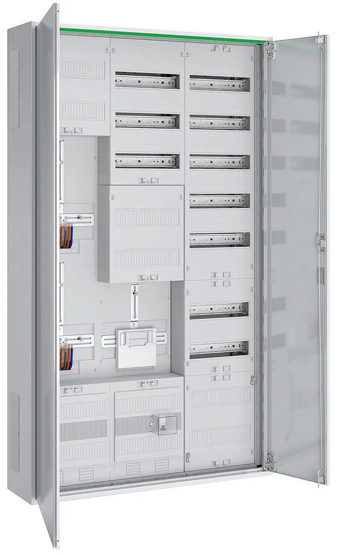 ABN Verteilerbox ABN ABNRS309Z1412 Zählerschrank, 5-polig, 800x1400x210mm, verkehrsweiß