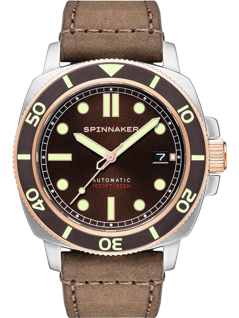 Automatikuhr Spinnaker SP-5088-04 Hull Diver Automatik Herrenuhr 42mm 30ATM Spinnaker SP-5088-04 Hull Diver Automatik Herrenuhr 42mm 30ATM