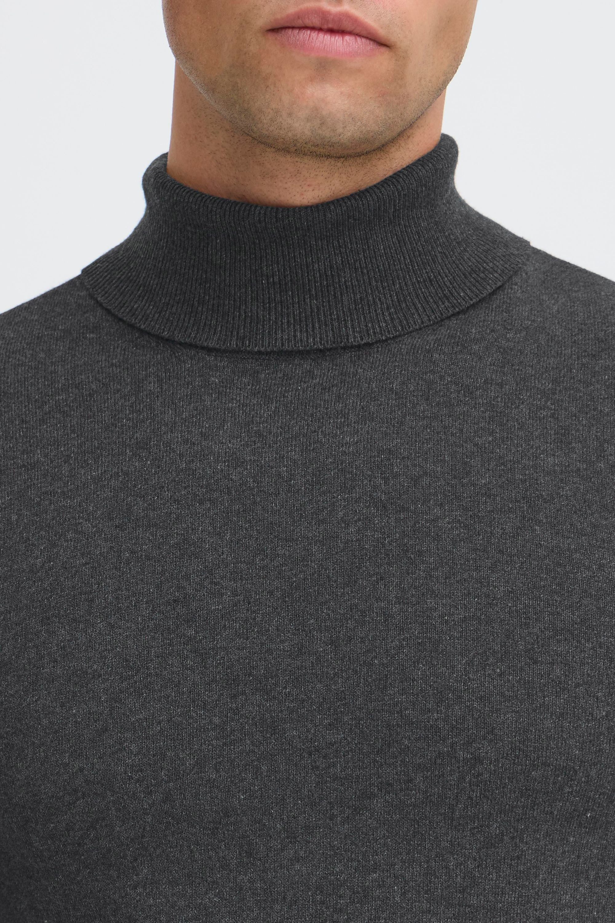 Blend Rollkragenpullover BHFibes Stilvoller Strickpullover mit Rollkragen