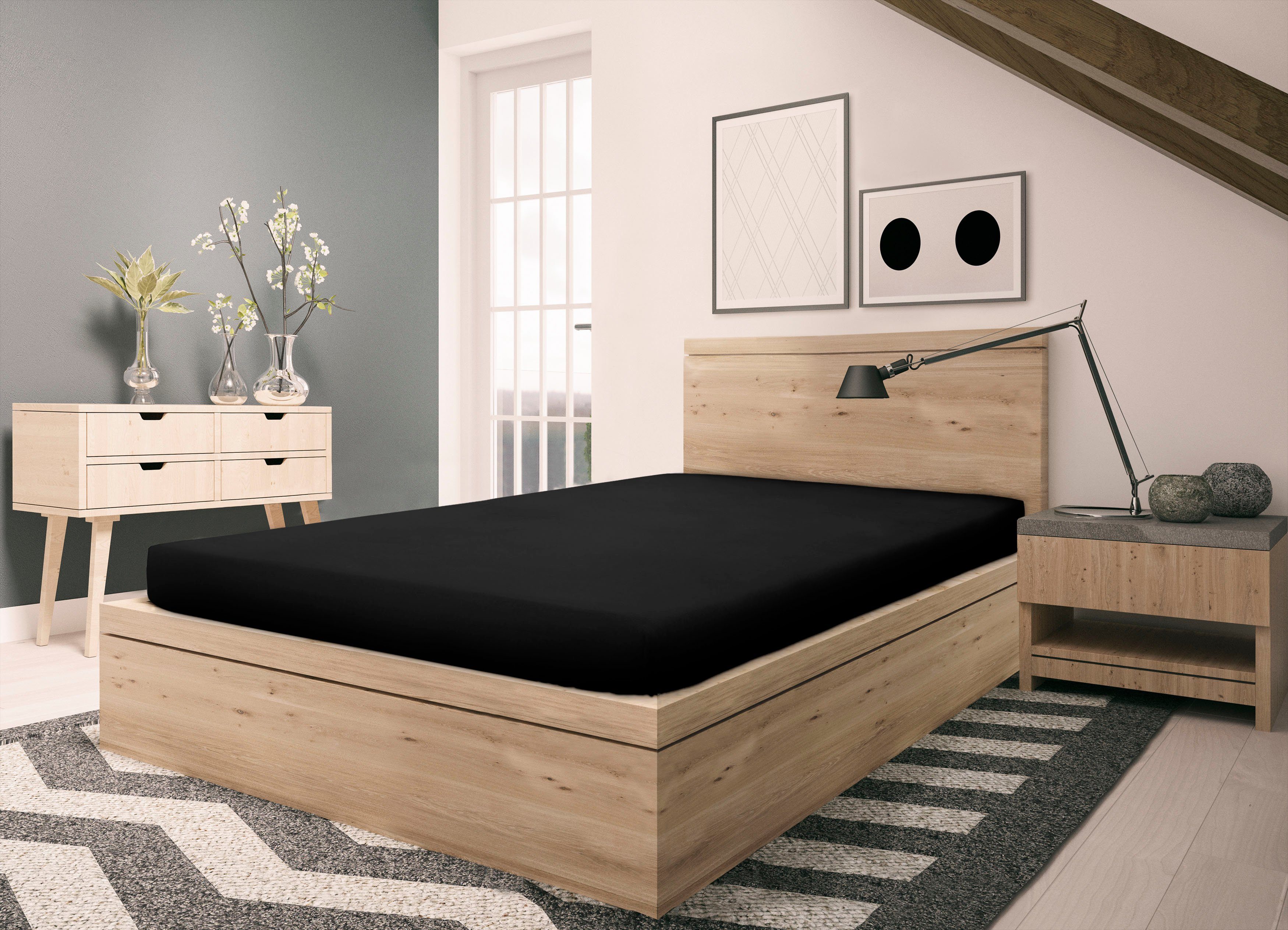 SETEX Spannbettlaken Feinbiber in Gr. 70x140, 90x200, 140x200 oder 180x200 günstig online kaufen