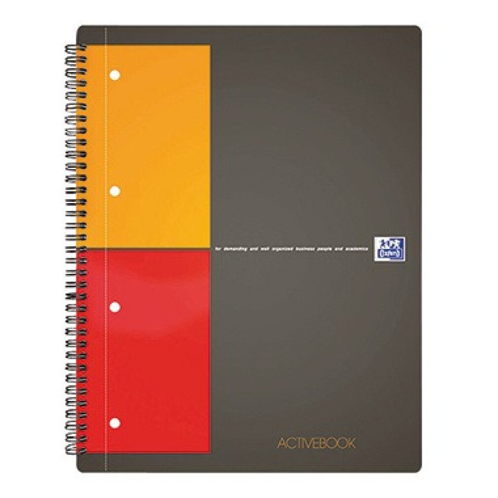 Collegeblock Oxford Collegeblock Activebook 100104329 Papierformat: DIN A4+