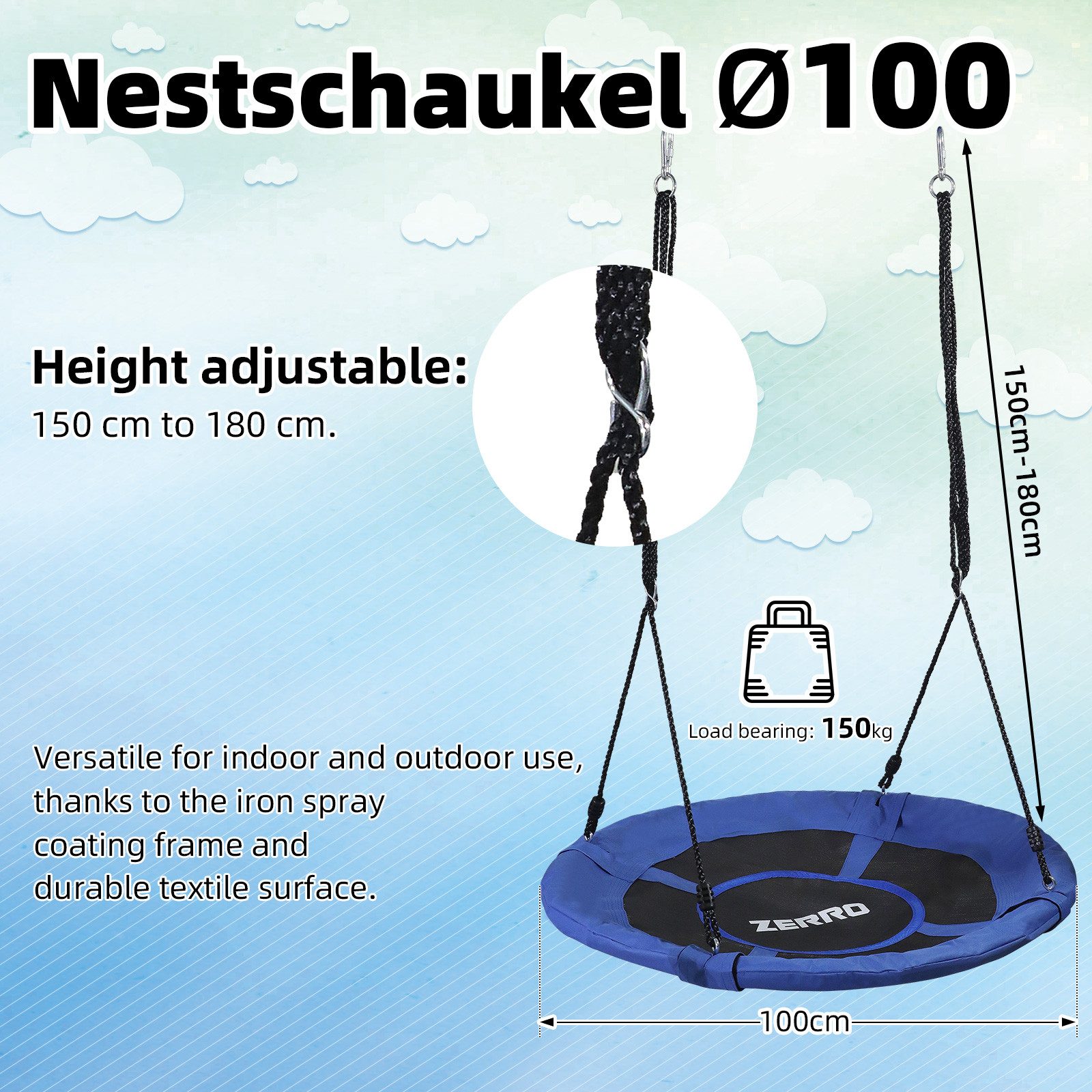 CCLIFE Nestschaukel ZERRO Nestschaukel Outdoor & günstig online kaufen
