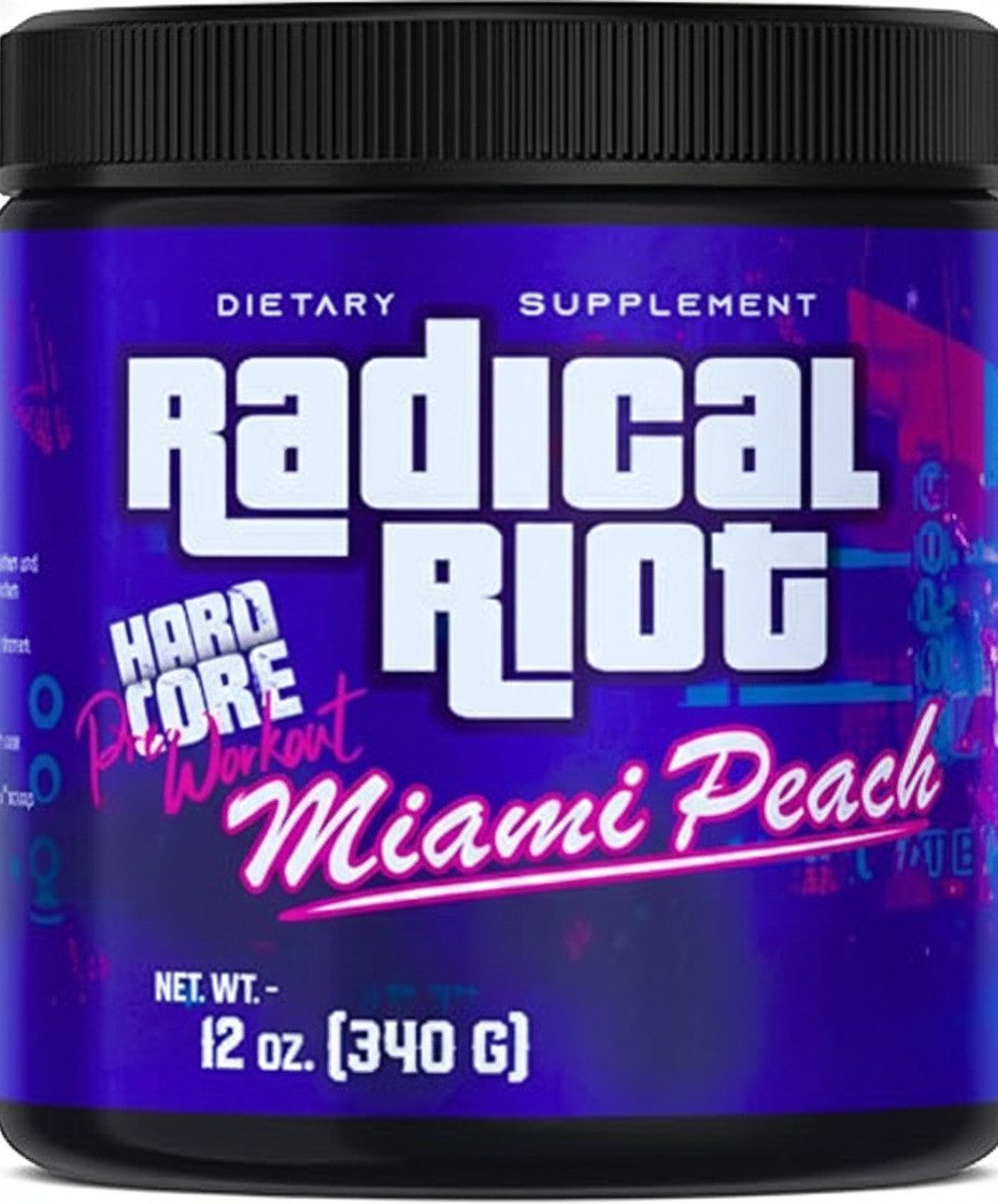 American Supps Pre-Workout Booster Hardcore Radical Riot BODYBUILDING - FITNESS Pulver